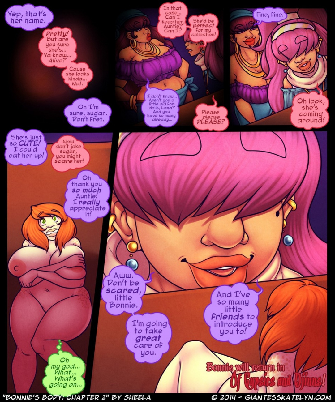 [Sheela] Bonnie's Body Chapters 1+2