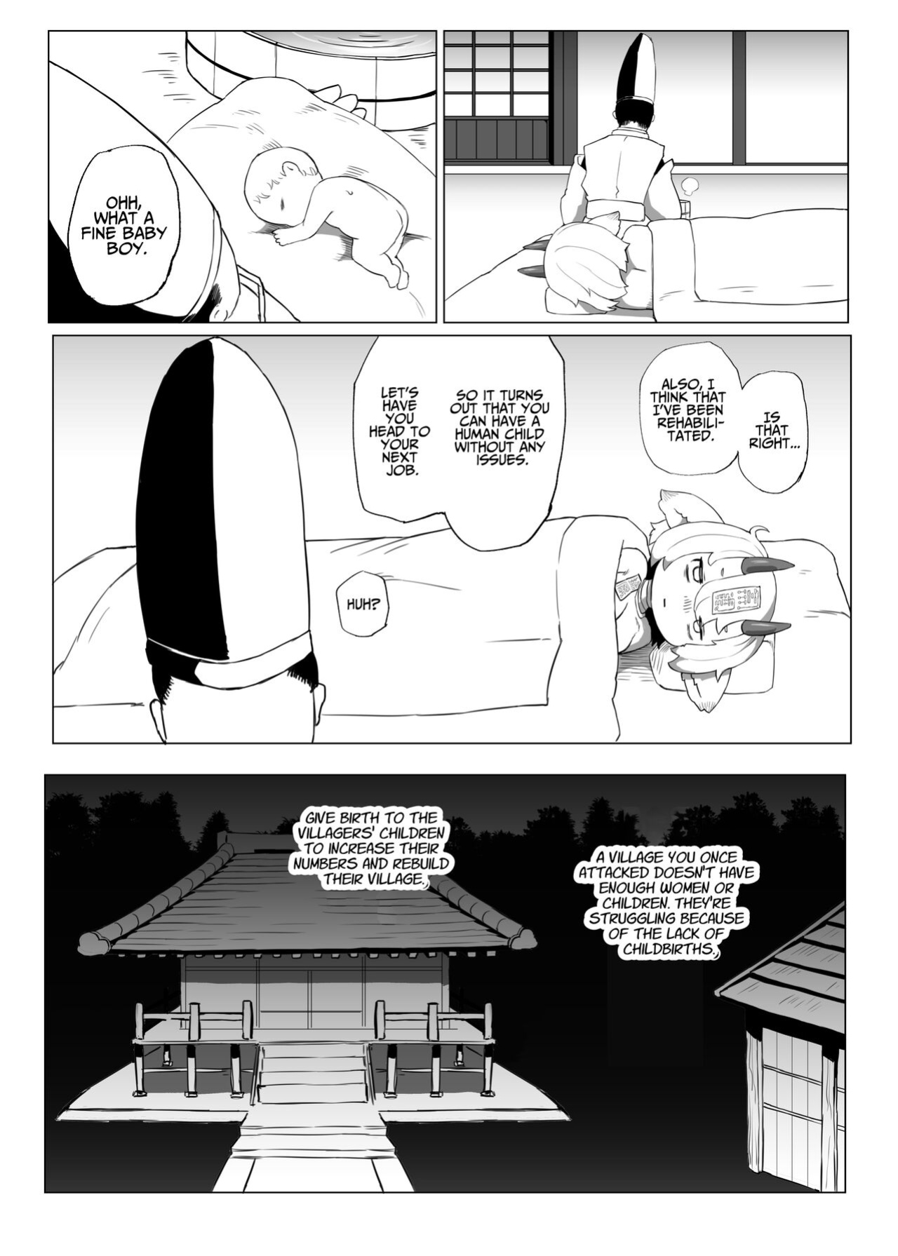 [TenYati] Kutta Bun Ume! Hitokui Oni-chan | Give Birth To That Which You Eat! Man-eating Ogress! [ジゲッチ]