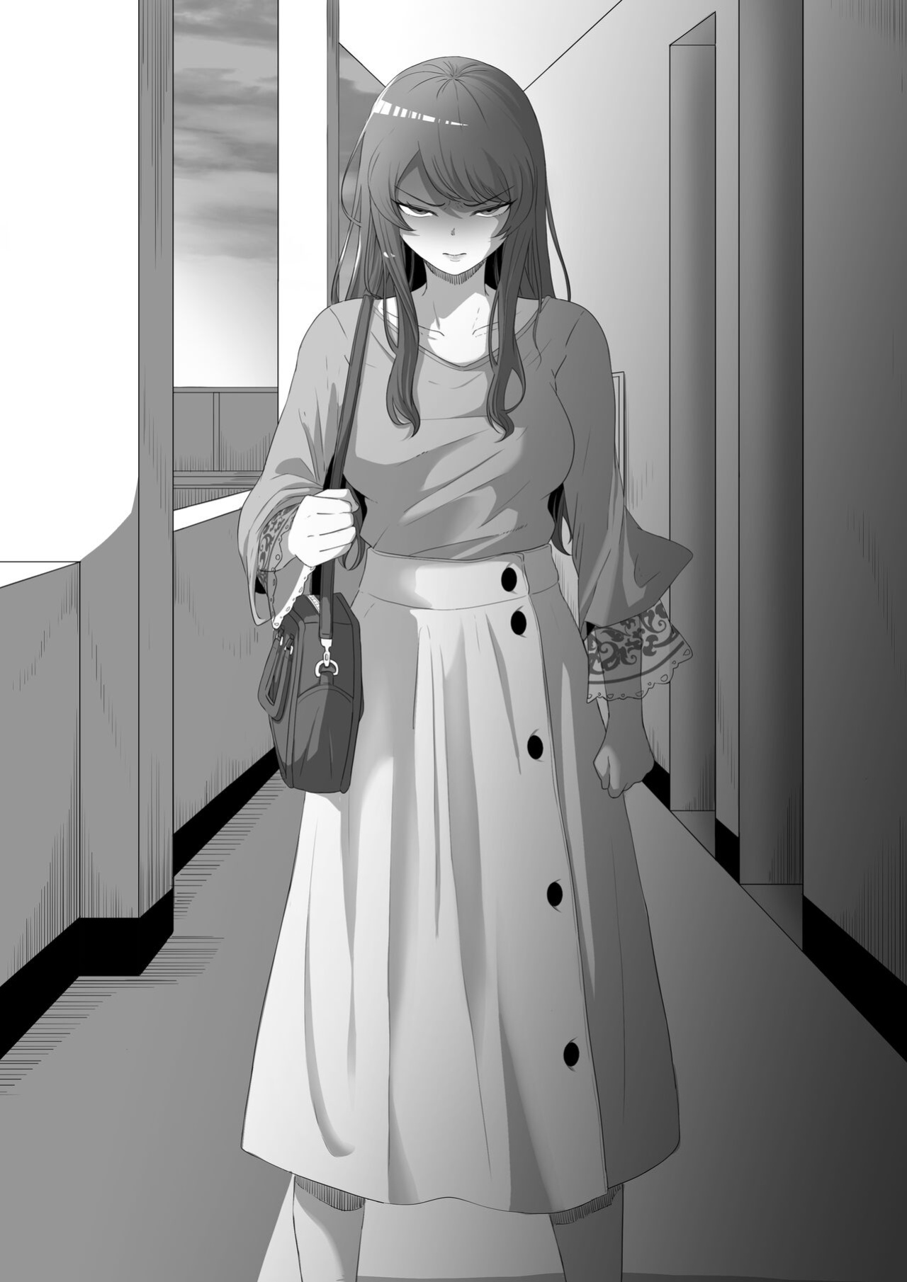 [Kurogoma Seizou Koujou (Goma Gorilla)] Tonari no Yasashii Onee-san wa Yandere datta | The Kind Yandere Next Door [Kafka]