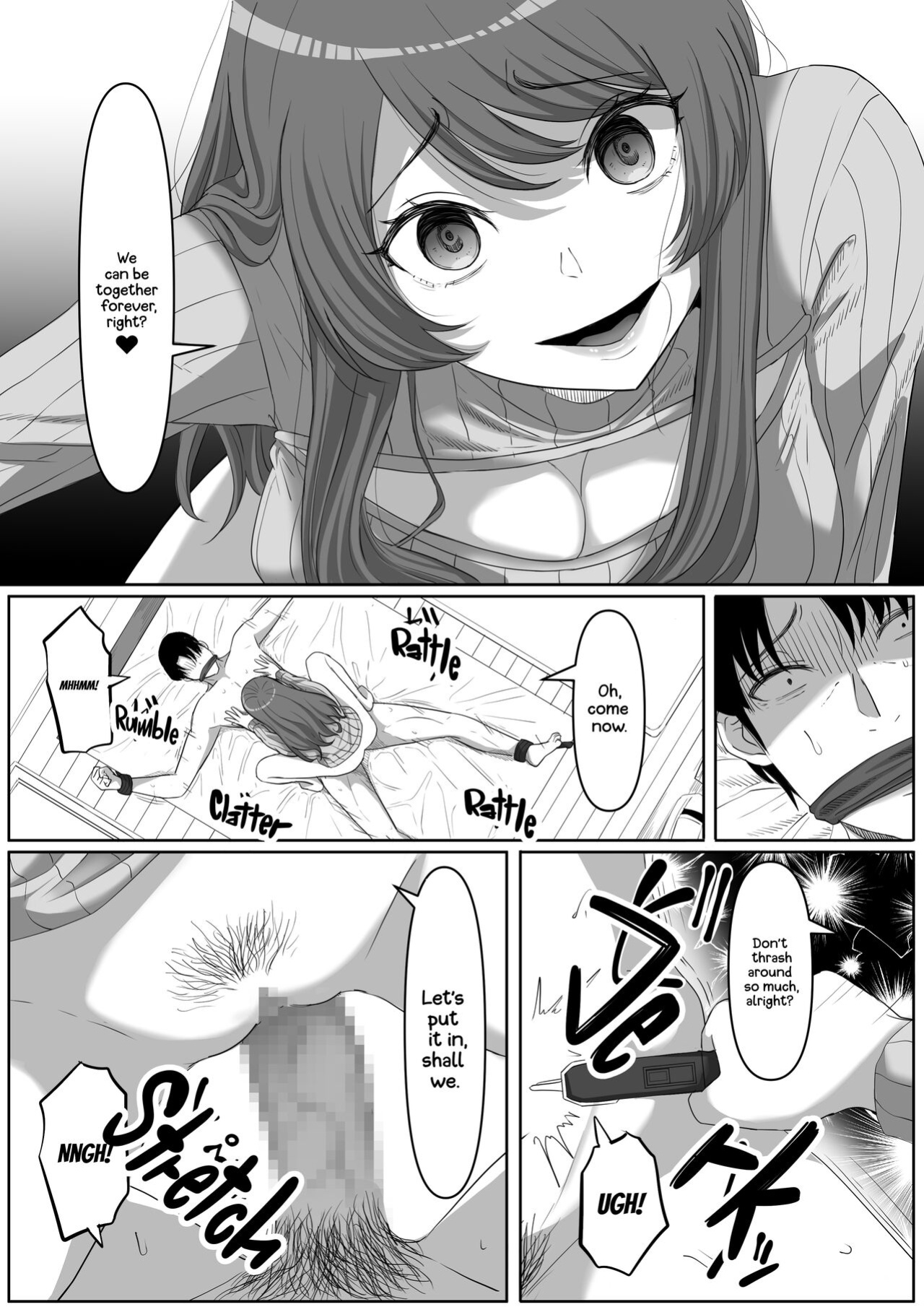 [Kurogoma Seizou Koujou (Goma Gorilla)] Tonari no Yasashii Onee-san wa Yandere datta | The Kind Yandere Next Door [Kafka]