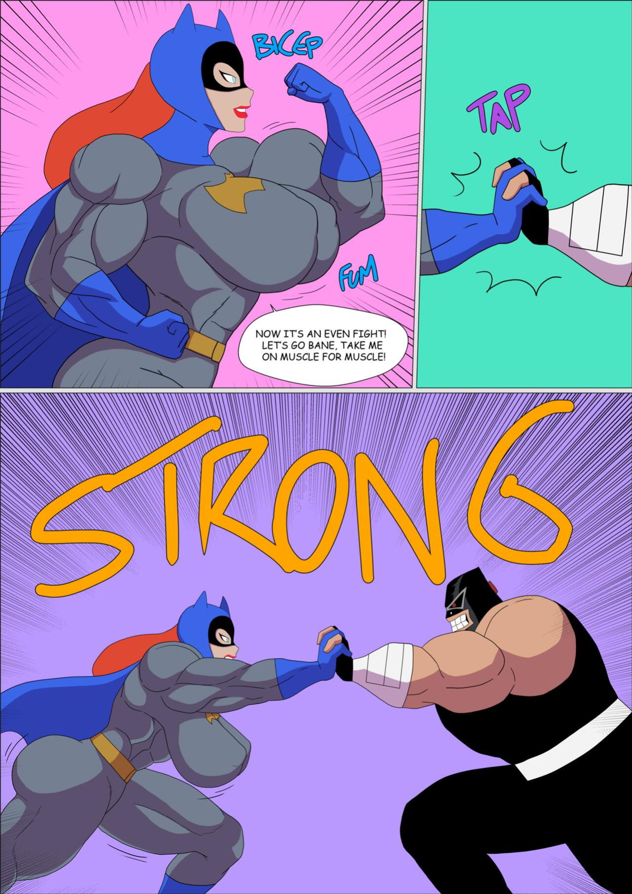 [Zetarok] Batgirl Muscular
