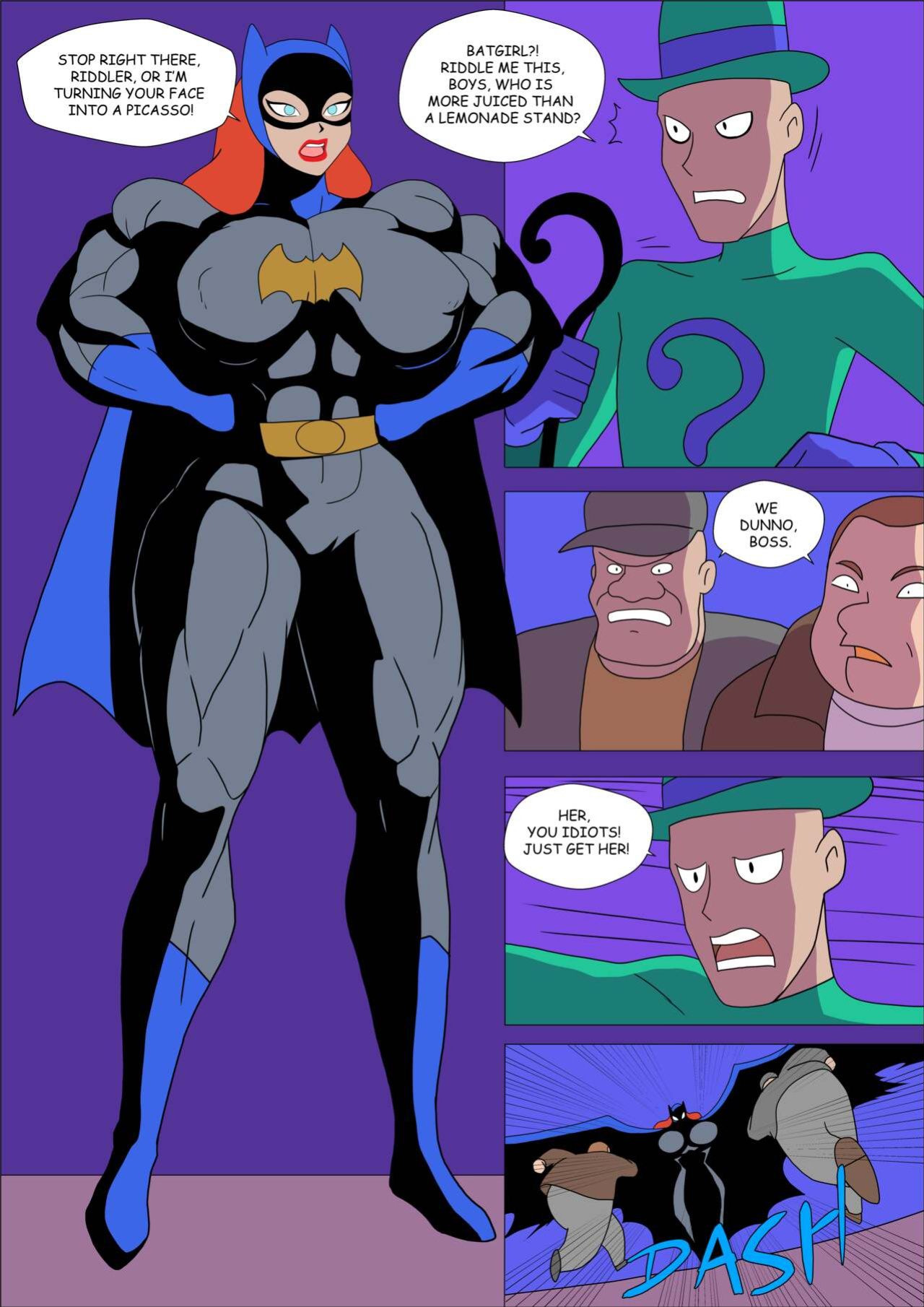 [Zetarok] Batgirl Muscular
