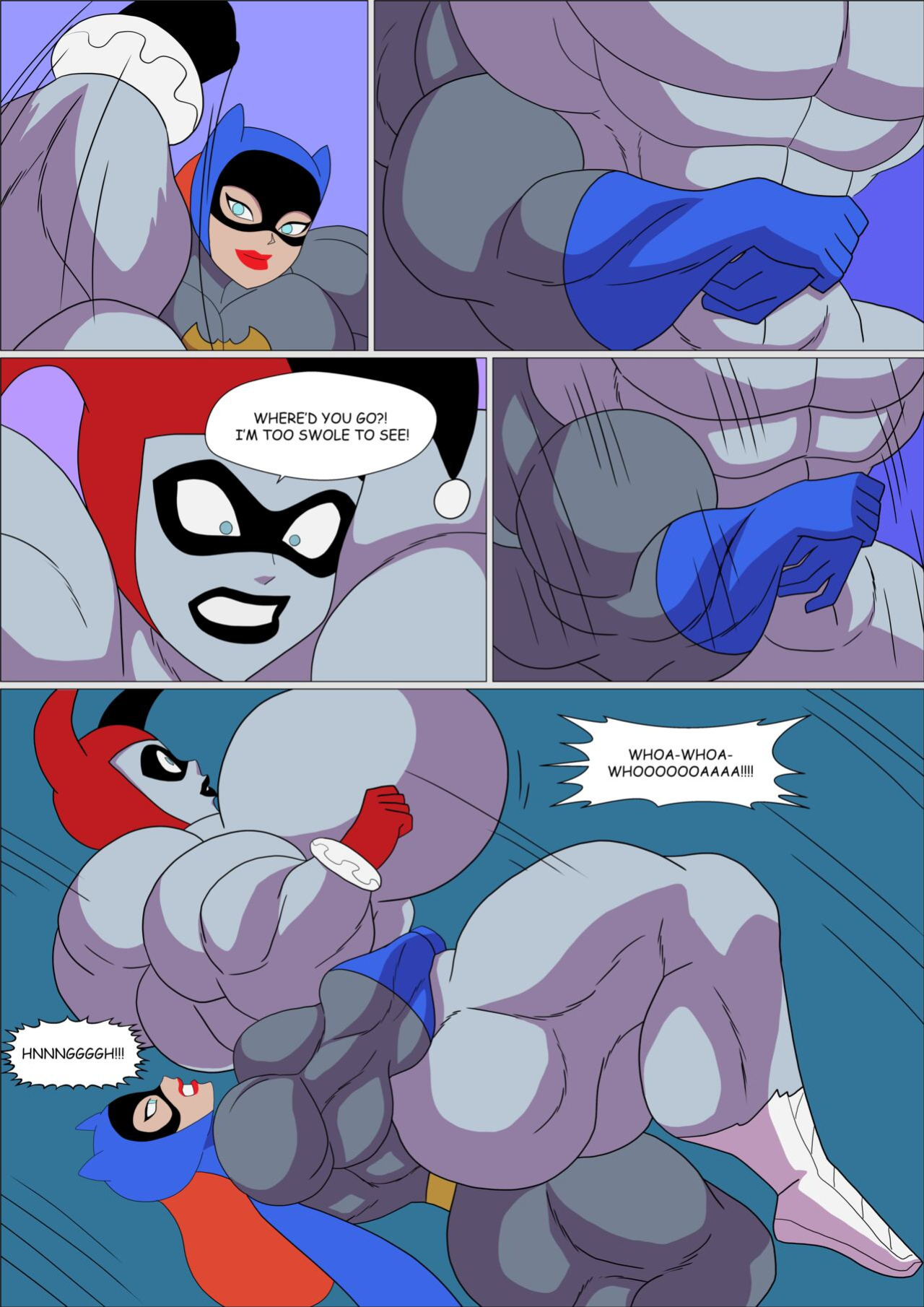 [Zetarok] Batgirl Muscular