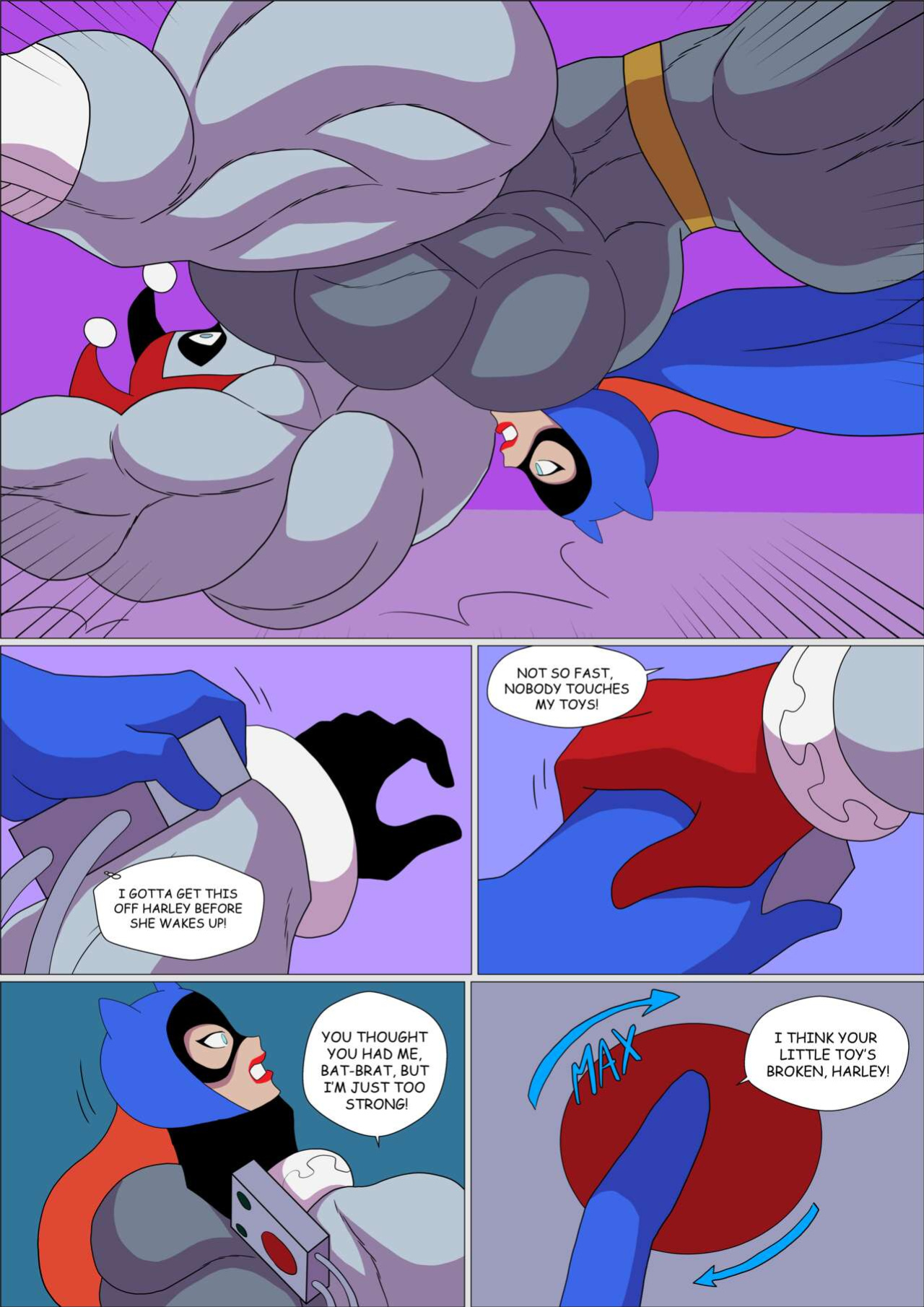 [Zetarok] Batgirl Muscular