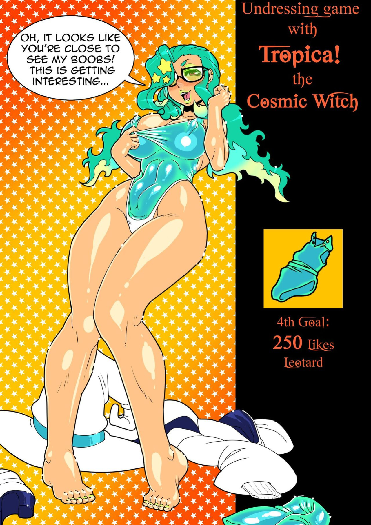 [MAD-Project] Undressing Game with Tropica the Cosmic Witch + Extra