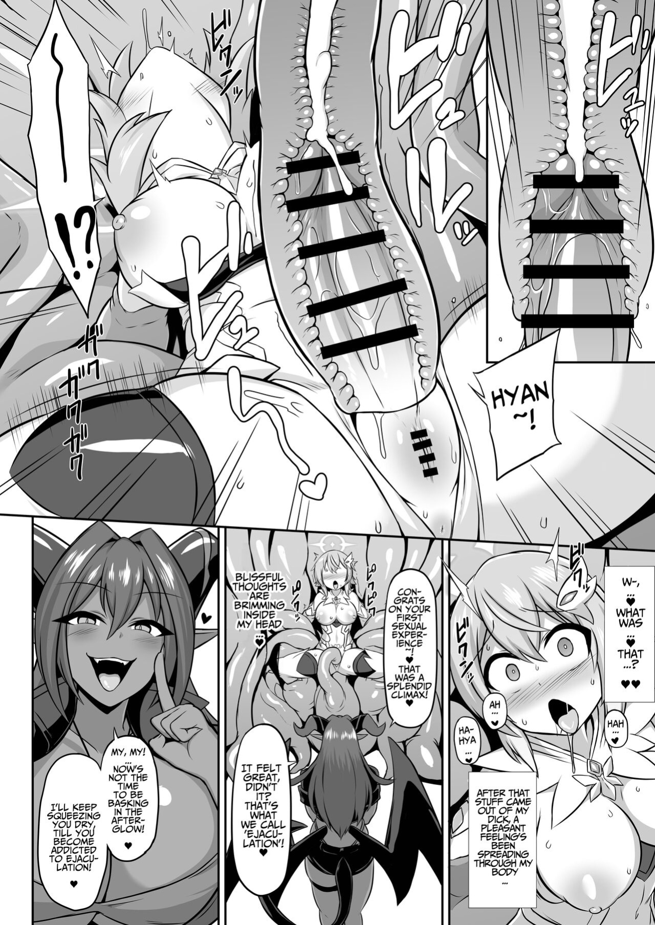 [Ikameshi Shokudou (Ikameshi)] Seiten Inda | A Divine Angel's Downfall Into Depravity [Kusanuu]