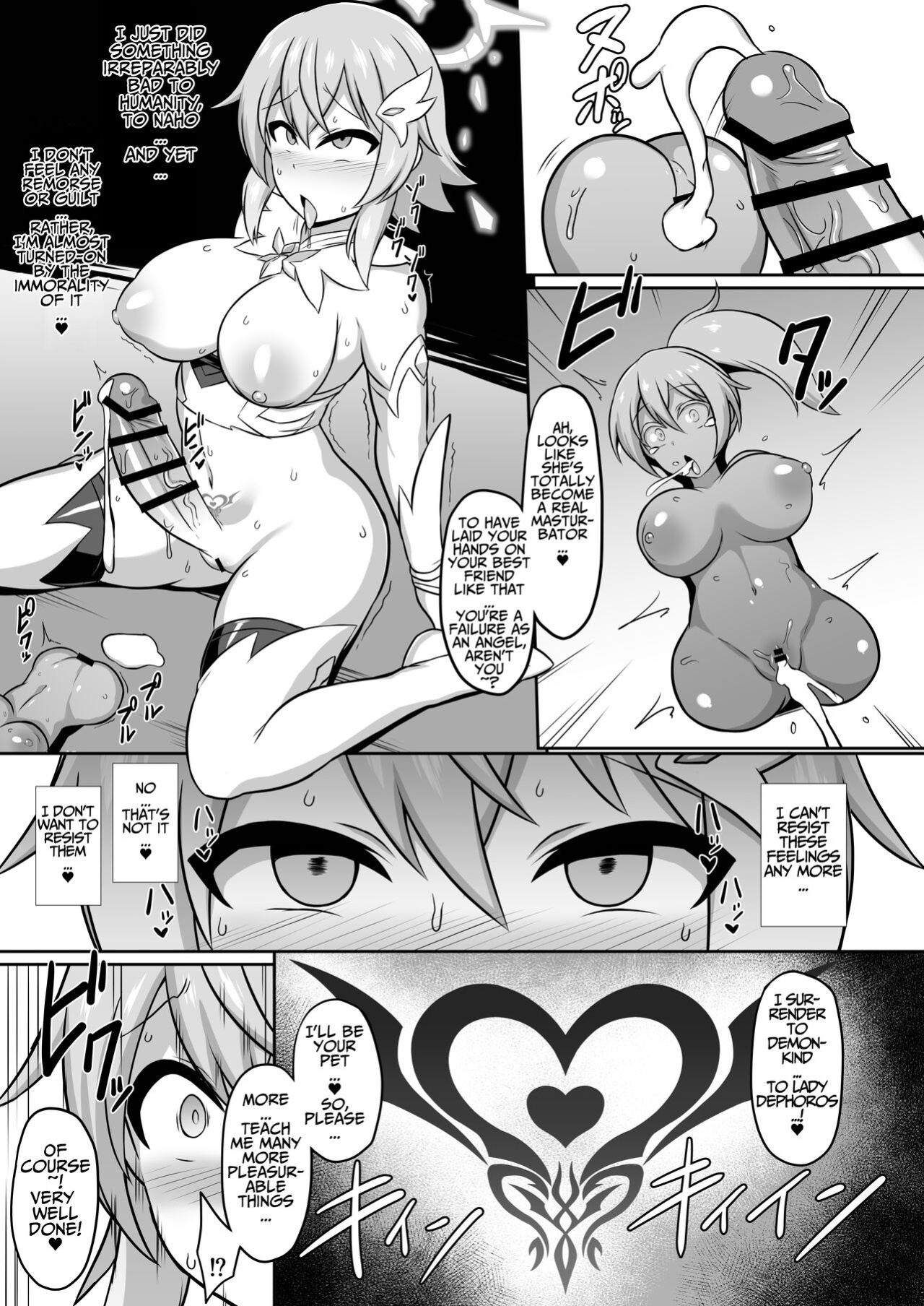 [Ikameshi Shokudou (Ikameshi)] Seiten Inda | A Divine Angel's Downfall Into Depravity [Kusanuu]