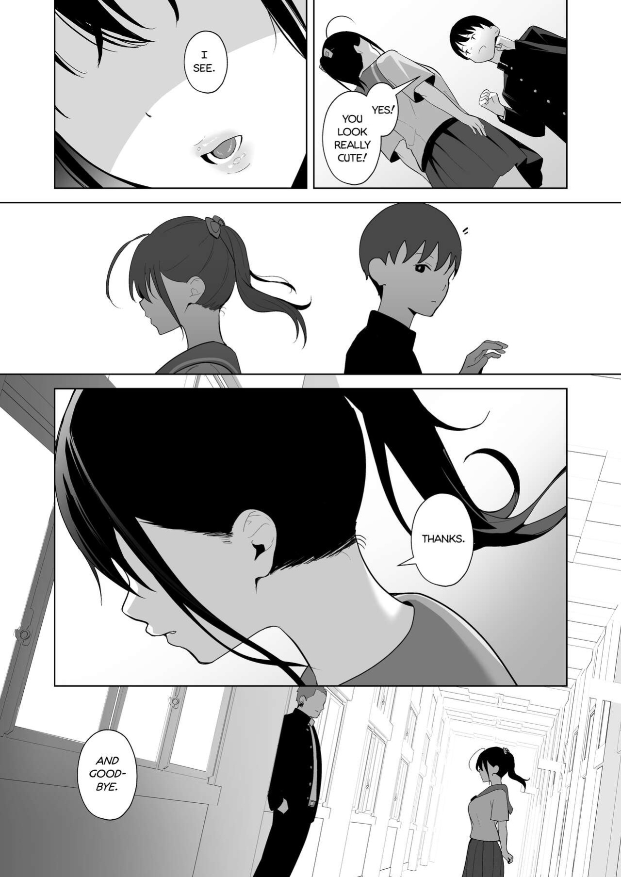 [Ponpokomaru (Akausu Ko)] Kamikazari ~Boku no Downer-kei Kanojo ga Class no Kyokon DQN ni Me o Tsukerareta Hanashi~ | Hair Ribbon - How My Reserved Girlfriend Was Targeted By A Big-Cocked Fuckboy In My Class. [Script Cave]