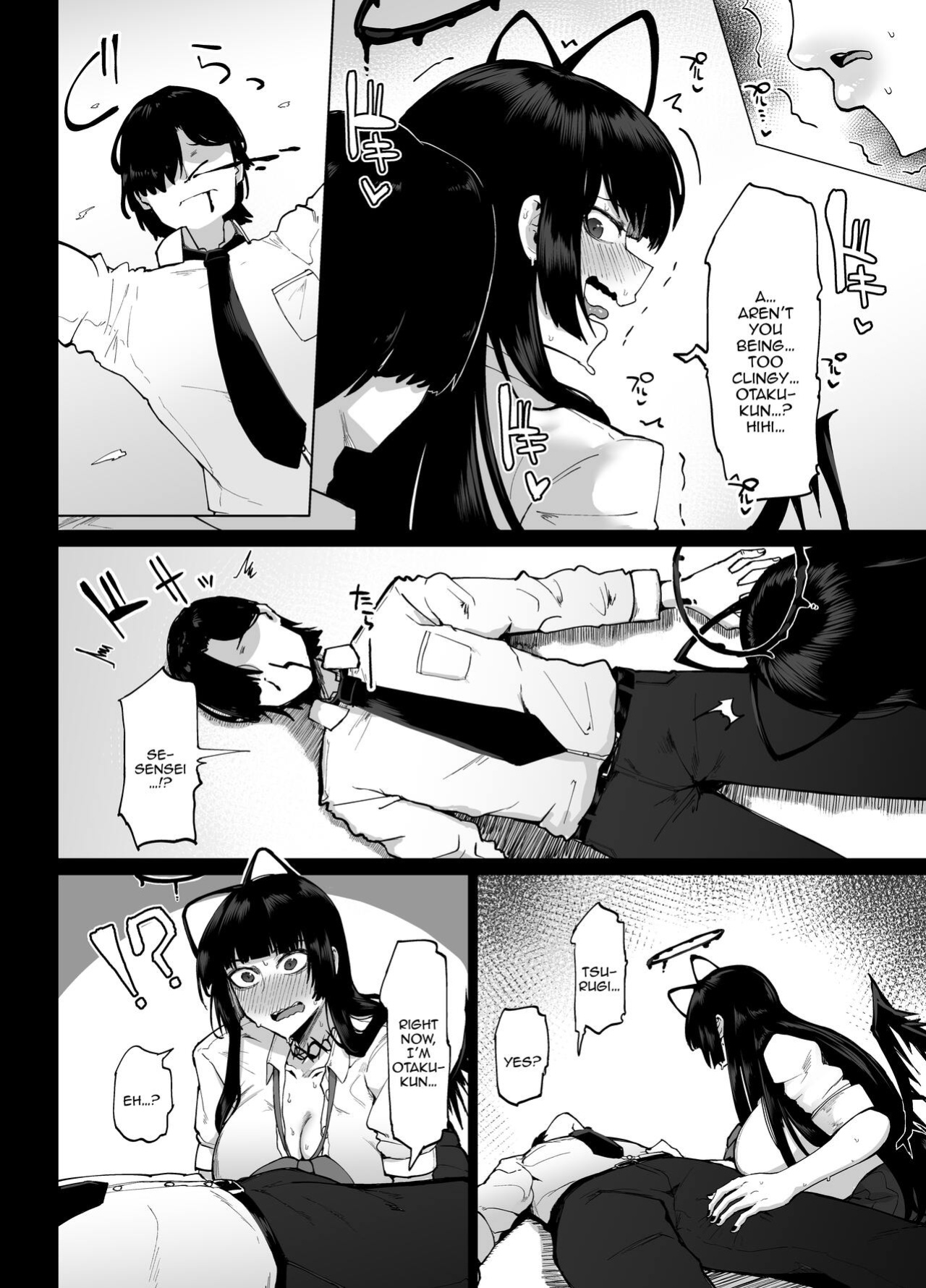 [Initiative (Fujoujoshi)] Tsurugi gyaru o yare!! / Tsurugi, Be a Gal For Me!! (Blue Archive)