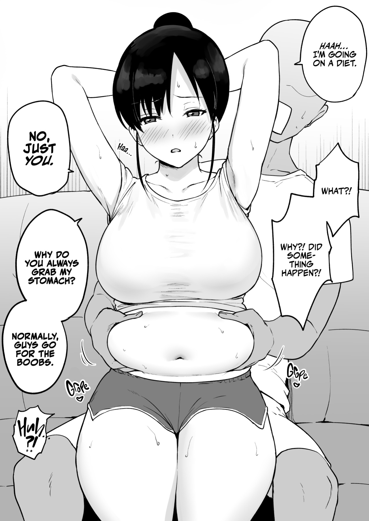 [Yue] Yasetai Kanojo VS Zettai ni Yasete Hoshikunai Kareshi | Girlfriend Who Wants to Lose Weight vs Boyfriend Who Absolutely Doesn’t Want Her To [korafu]