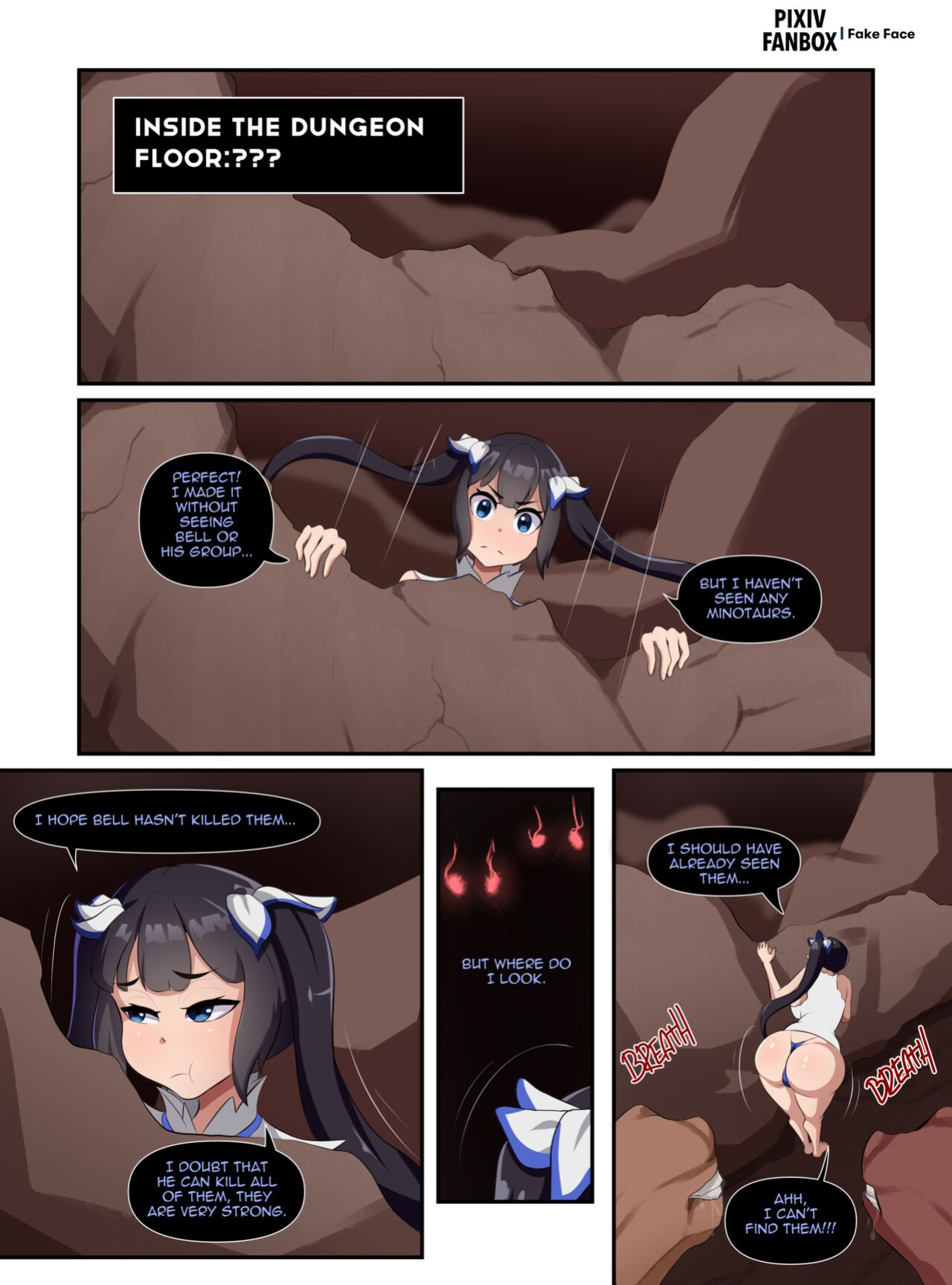 [Fake Face] Hestia! (DanMachi)