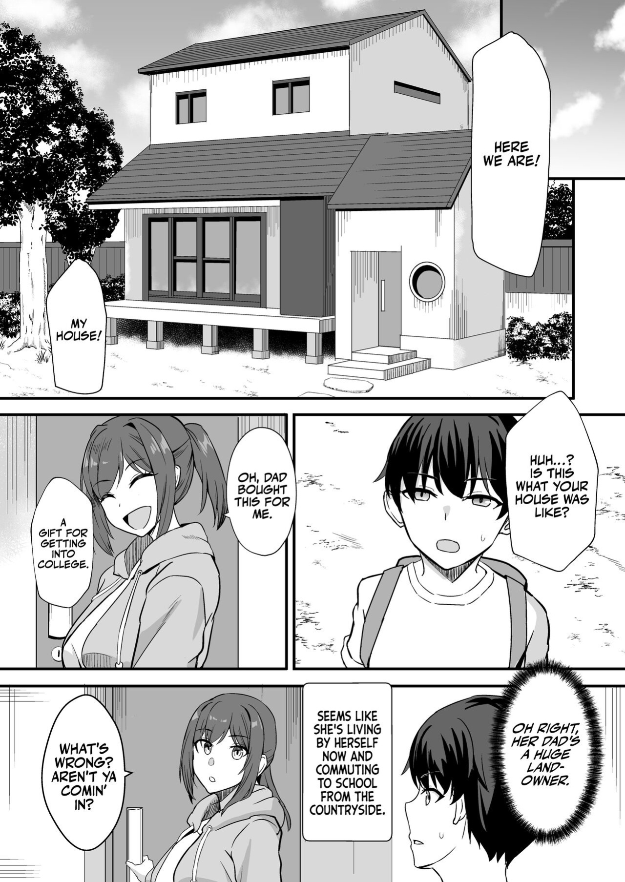 [Home Wrecker (Shinyashiki)] Inaka no Kussai Onee-chan | My Smelly Cousin from the Countryside [korafu]