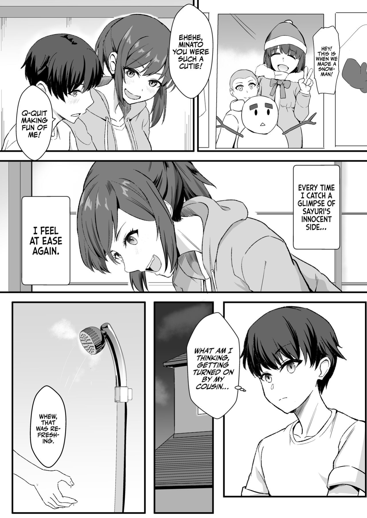 [Home Wrecker (Shinyashiki)] Inaka no Kussai Onee-chan | My Smelly Cousin from the Countryside [korafu]