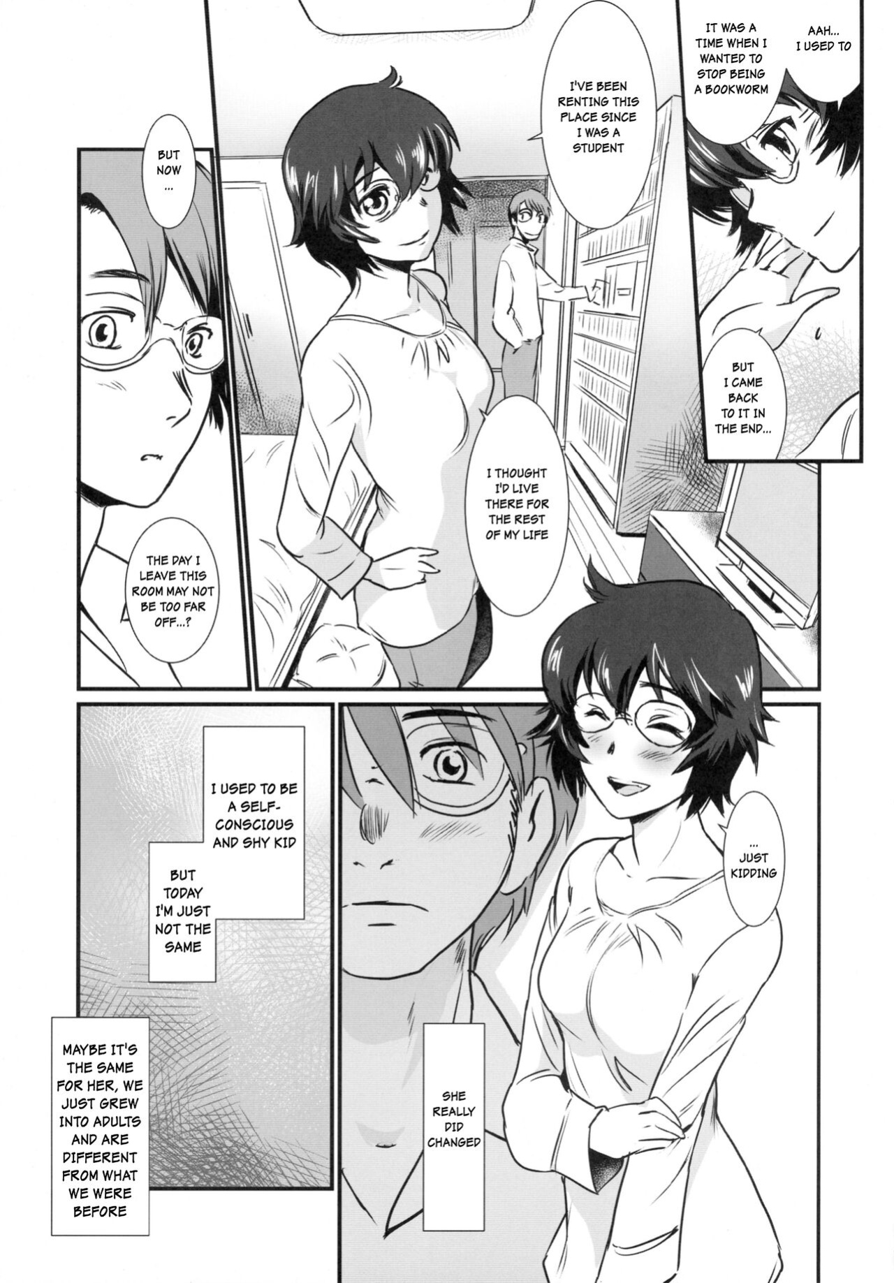 (C88) [MASHIRA-DOU (Mashiraga Aki)] Story of the 'N' Situation - Situation#3 Mukashi no Otoko