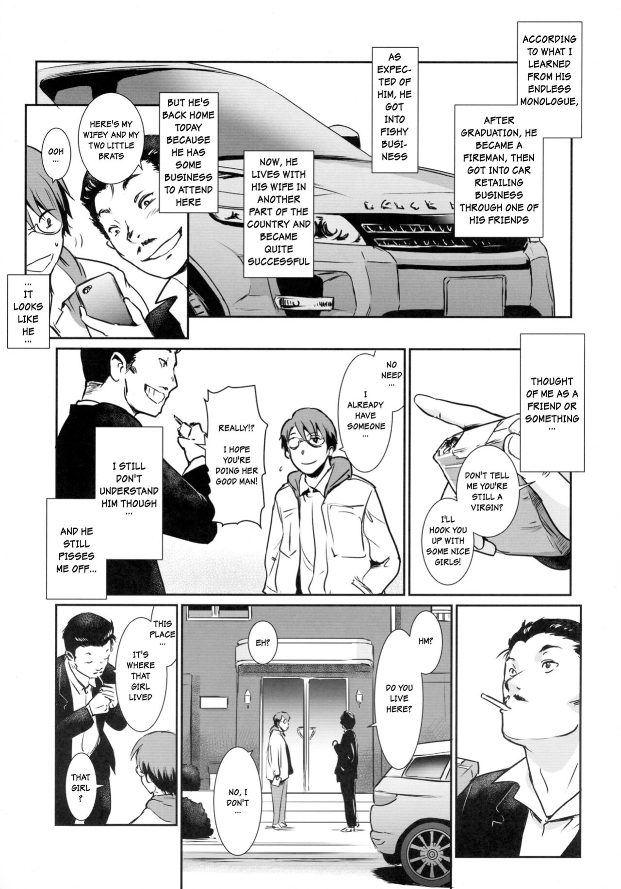 (C88) [MASHIRA-DOU (Mashiraga Aki)] Story of the 'N' Situation - Situation#3 Mukashi no Otoko