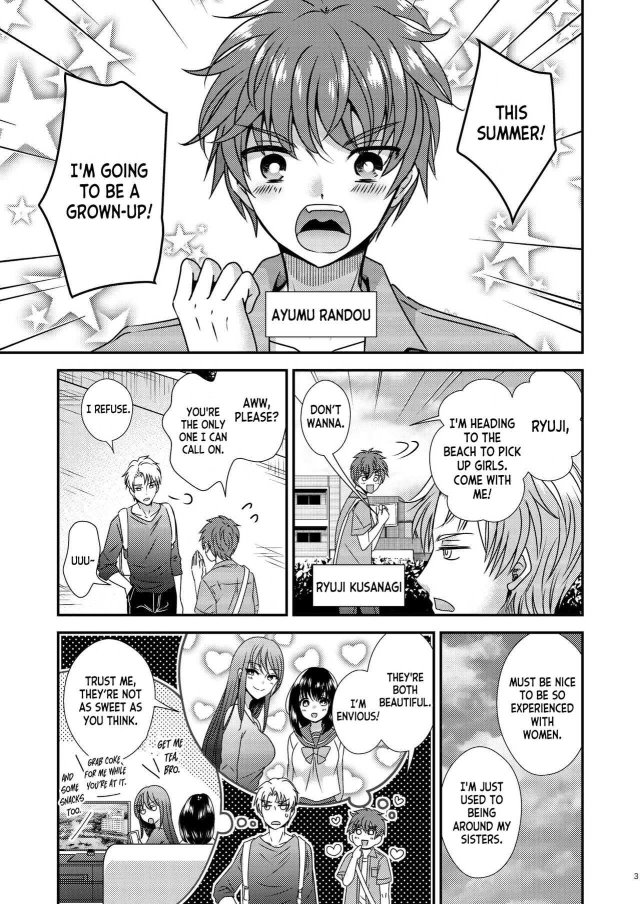 [Story Circle (Seto Kouhei, Matsuzono)] TS Boshi Techou [desudesu]