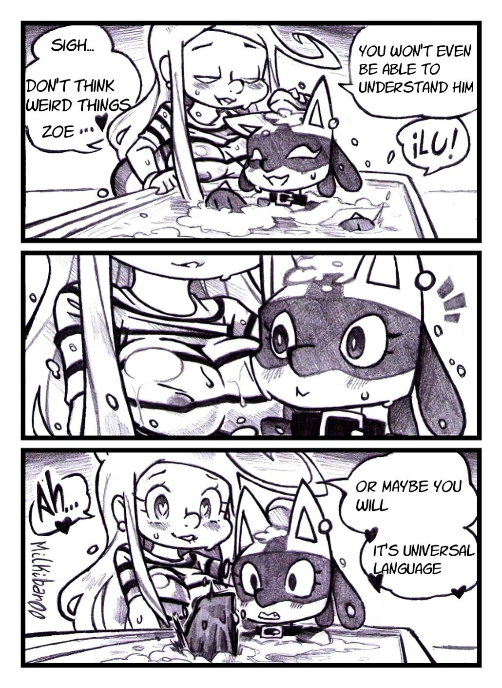 [Milkibar00] Take Care of Lucario 1 & 2