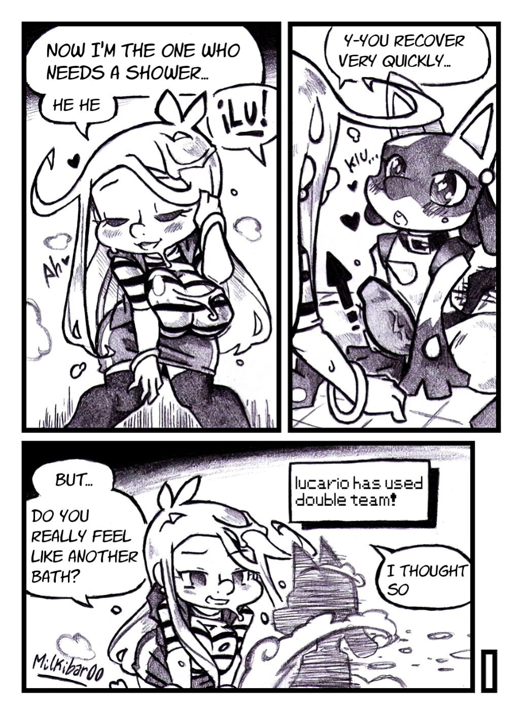 [Milkibar00] Take Care of Lucario 1 & 2