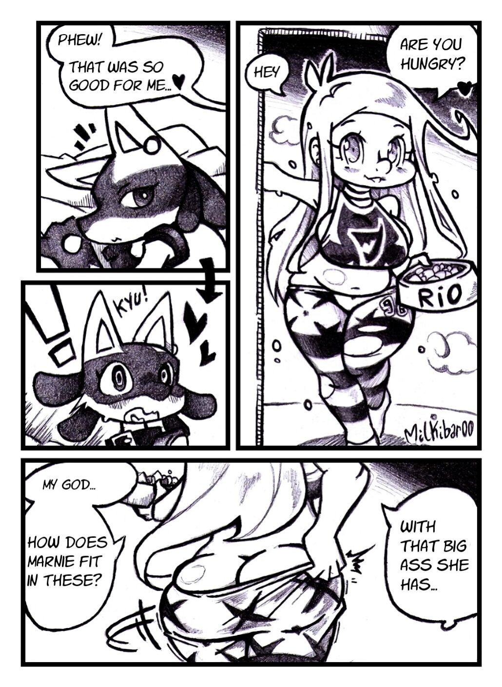 [Milkibar00] Take Care of Lucario 1 & 2
