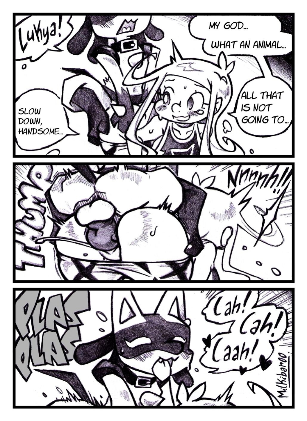 [Milkibar00] Take Care of Lucario 1 & 2