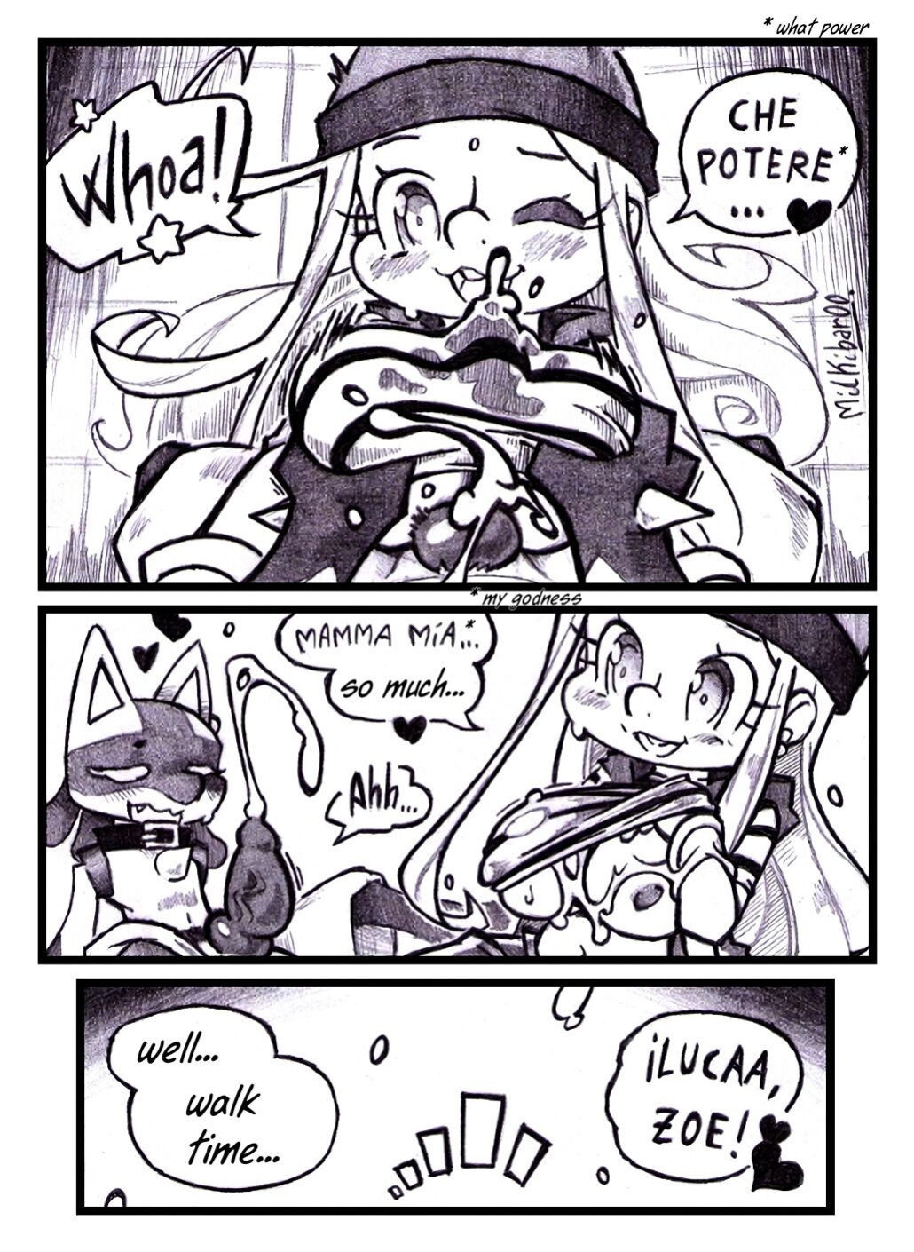 [Milkibar00] Take Care of Lucario 1 & 2