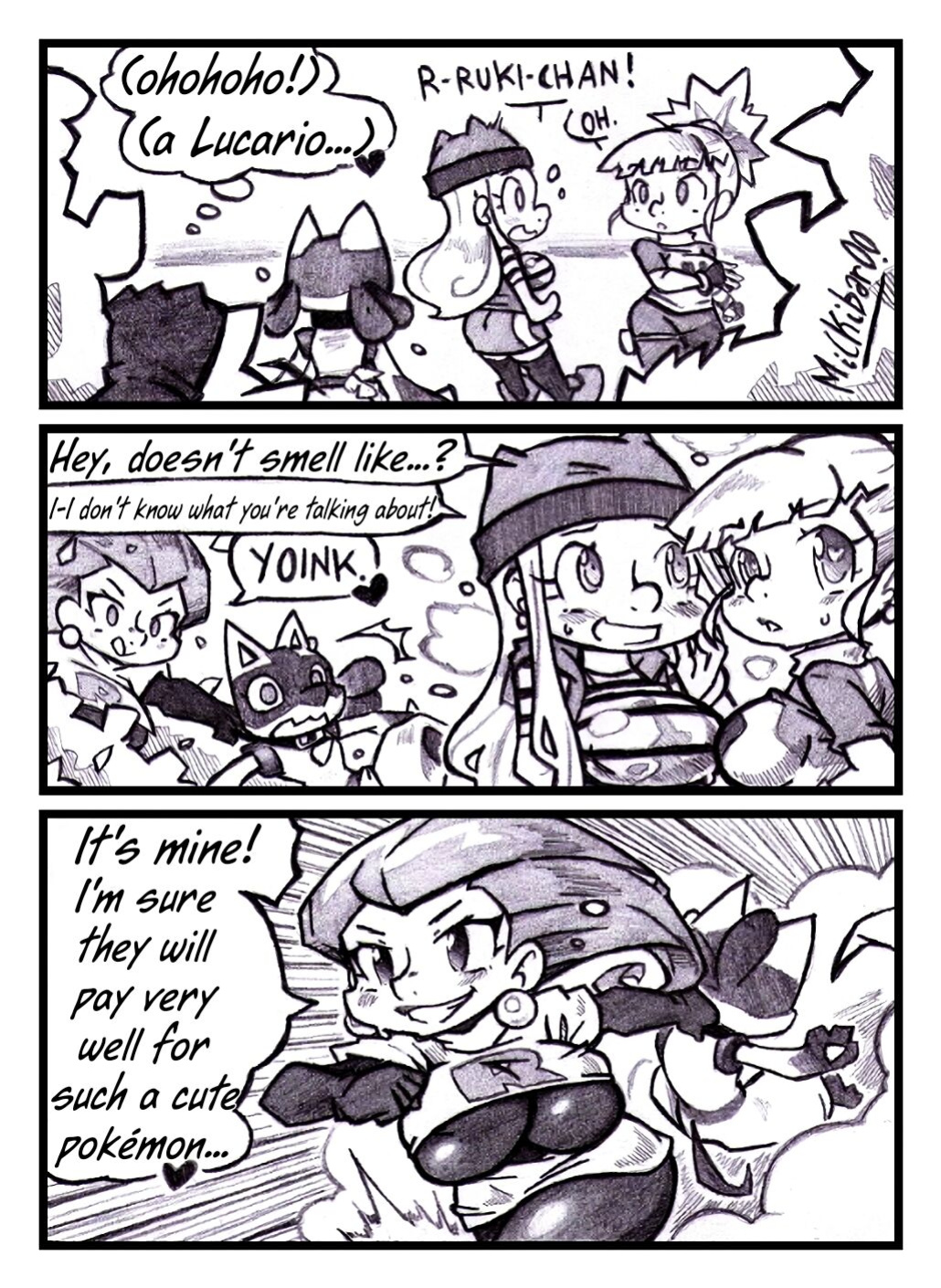 [Milkibar00] Take Care of Lucario 1 & 2