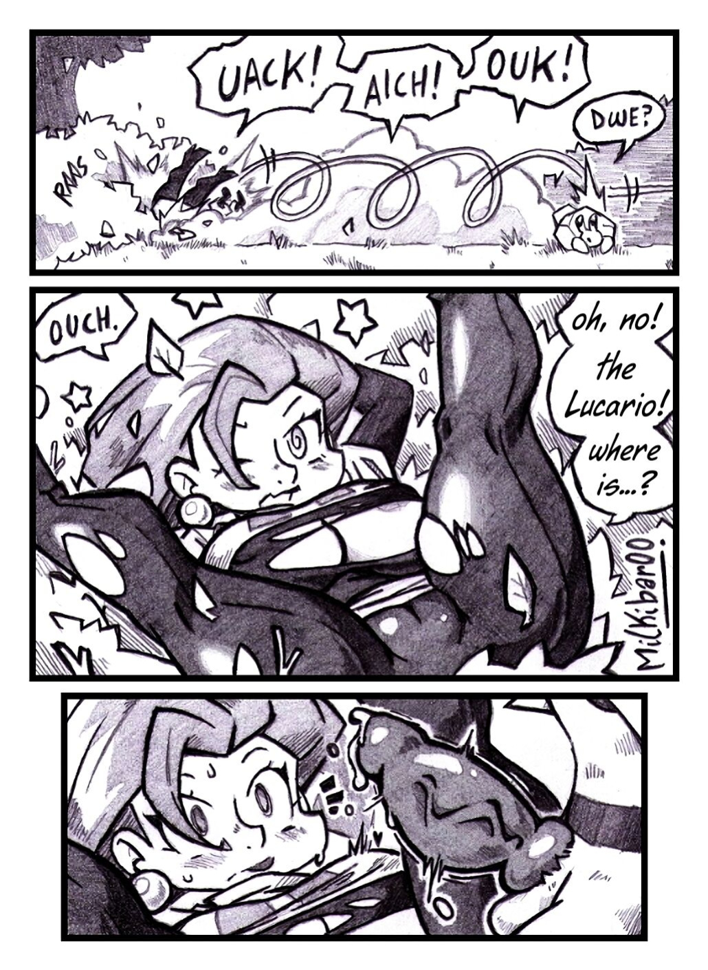 [Milkibar00] Take Care of Lucario 1 & 2