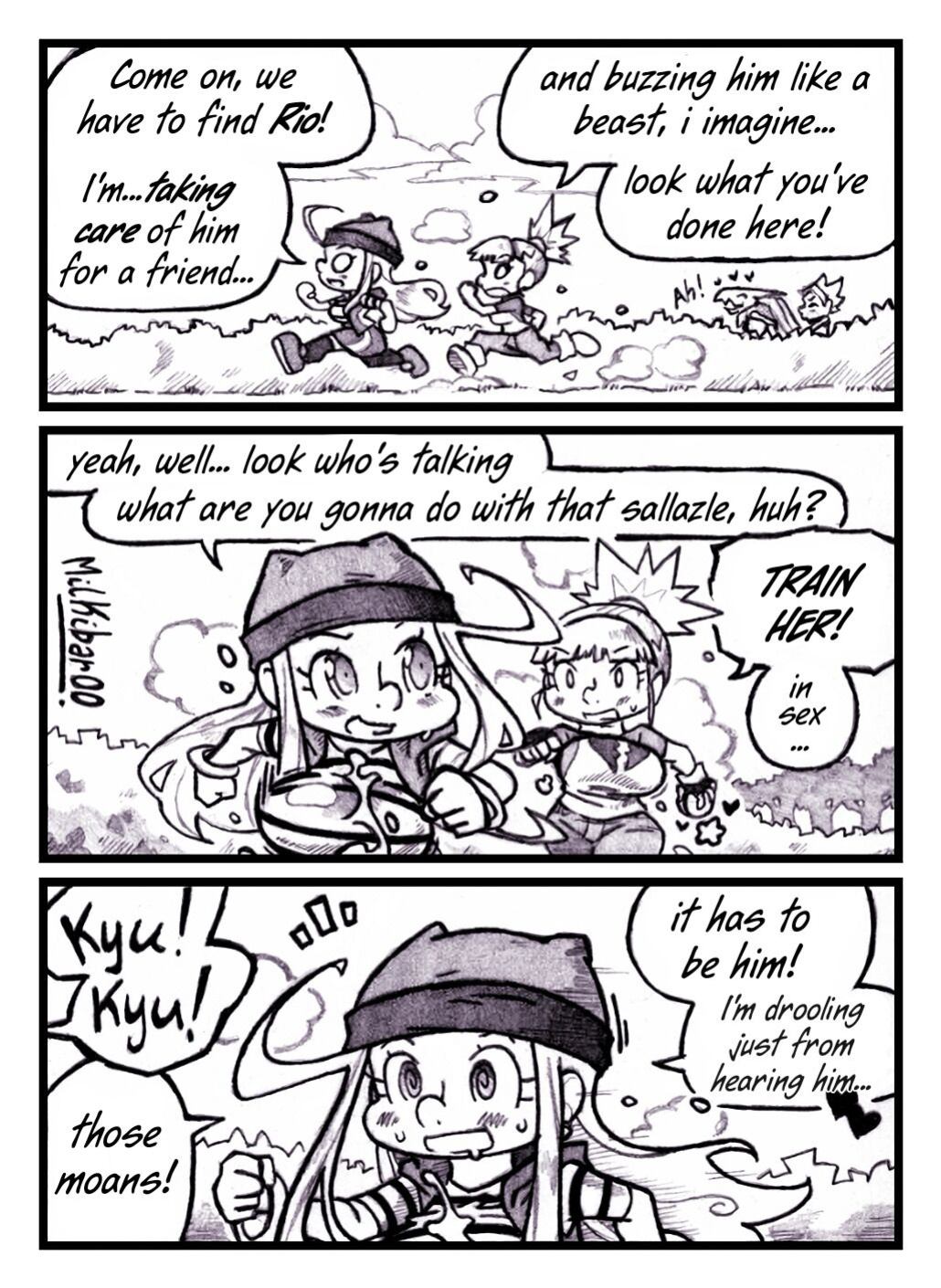 [Milkibar00] Take Care of Lucario 1 & 2