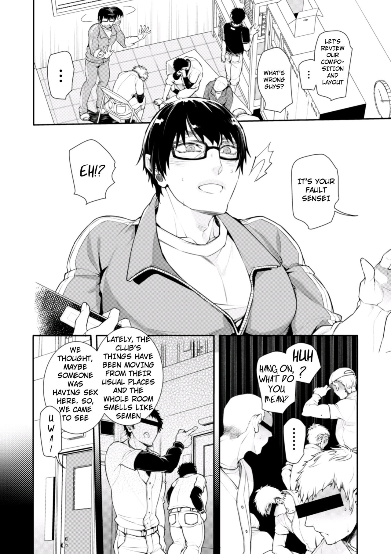 [Ayano Mitsuka] Yakyuubu OnaBare Sensei Tsuyudaku Asedaku Netsuretsu Shidou / We found our Baseball Club Teacher Masturbating ♥ Juicy, sweaty and passionate guidance [ENG]
