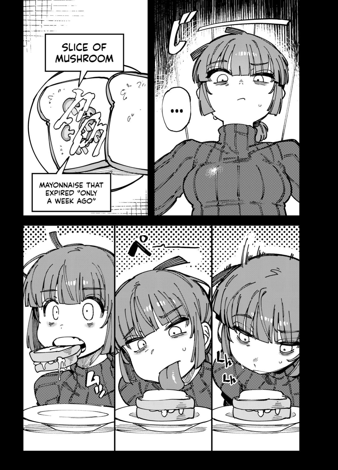 [Hoshoku Shoujo (Karasu Chan)] Ie ga Shike Sugite Haete Kita Genkaku Yuuhatsu Kinoko wo Gosyoku Shite Hatsujyou Shita Ato no Are ya Kore