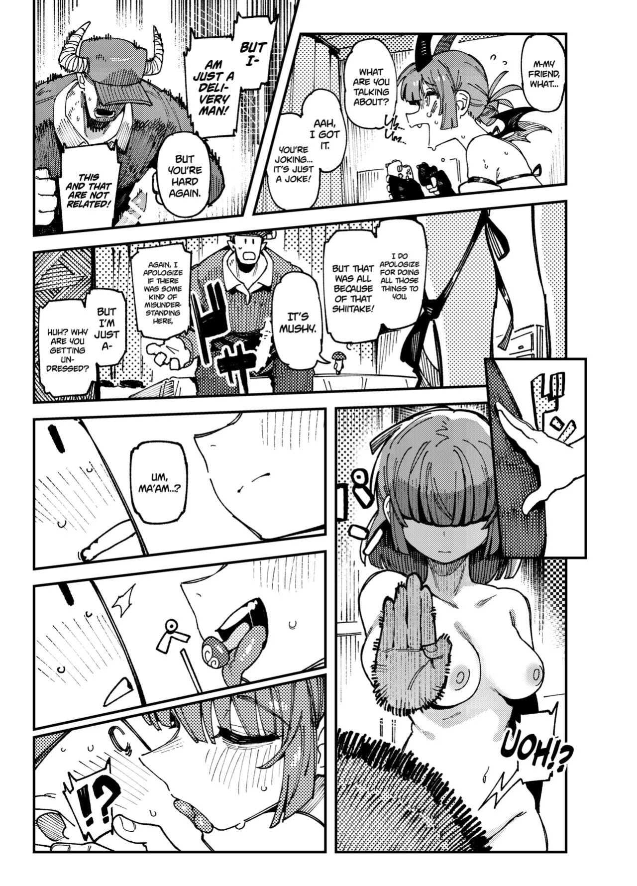 [Hoshoku Shoujo (Karasu Chan)] Ie ga Shike Sugite Haete Kita Genkaku Yuuhatsu Kinoko wo Gosyoku Shite Hatsujyou Shita Ato no Are ya Kore