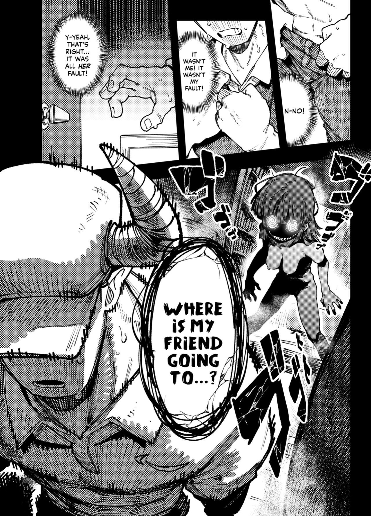 [Hoshoku Shoujo (Karasu Chan)] Ie ga Shike Sugite Haete Kita Genkaku Yuuhatsu Kinoko wo Gosyoku Shite Hatsujyou Shita Ato no Are ya Kore
