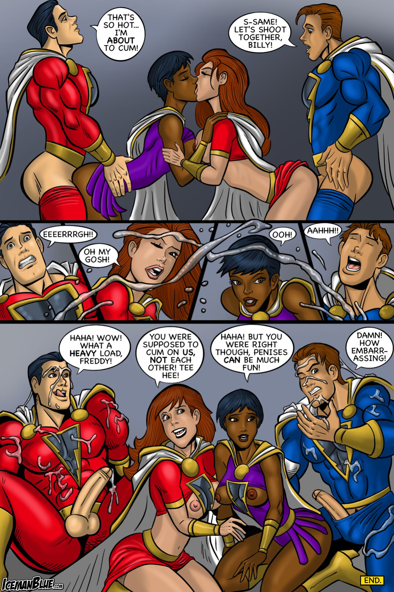 [Iceman Blue] Shazam! 2 & 3