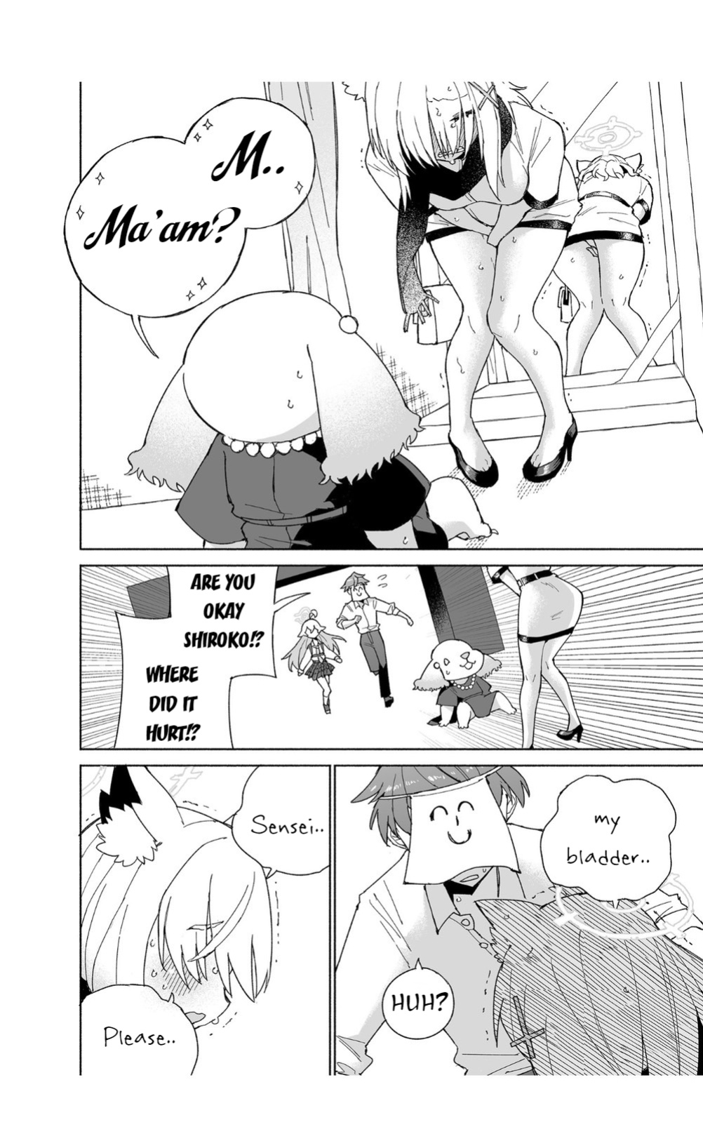 [Kohri Club (Kohri Ms)] Ookami no Mizu (Blue Archive)
