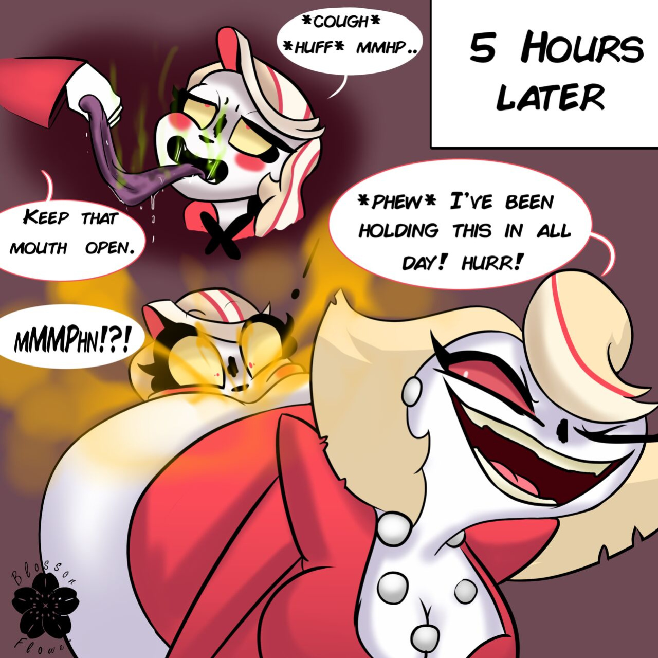 [BlossonFlower] Katie Tortures Charlie