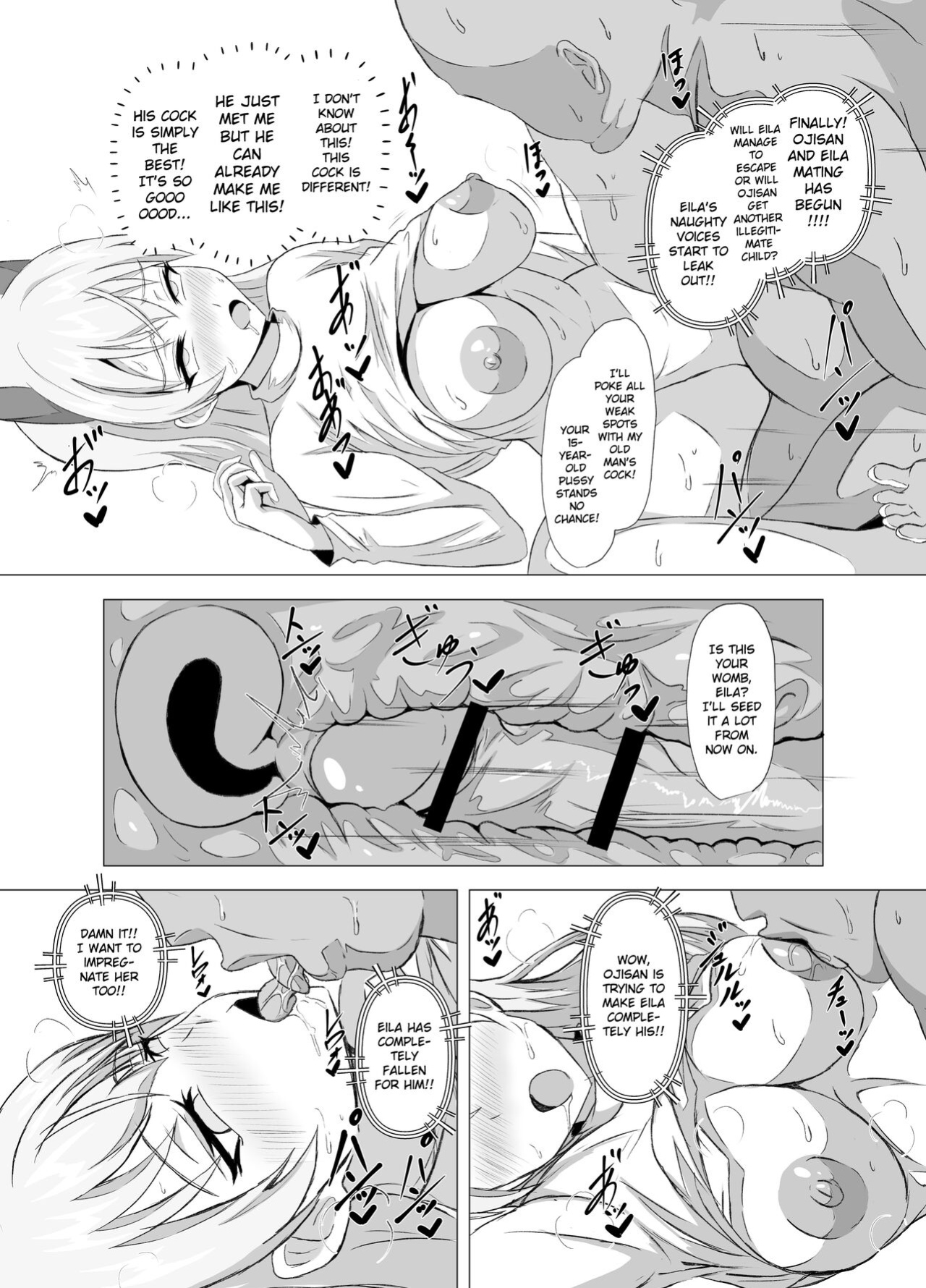 [Grand Chario (Arobiro)] Eira vs Tanetsuke Suto Majo Oji-san (Strike Witches) [Gagak_Ireng]