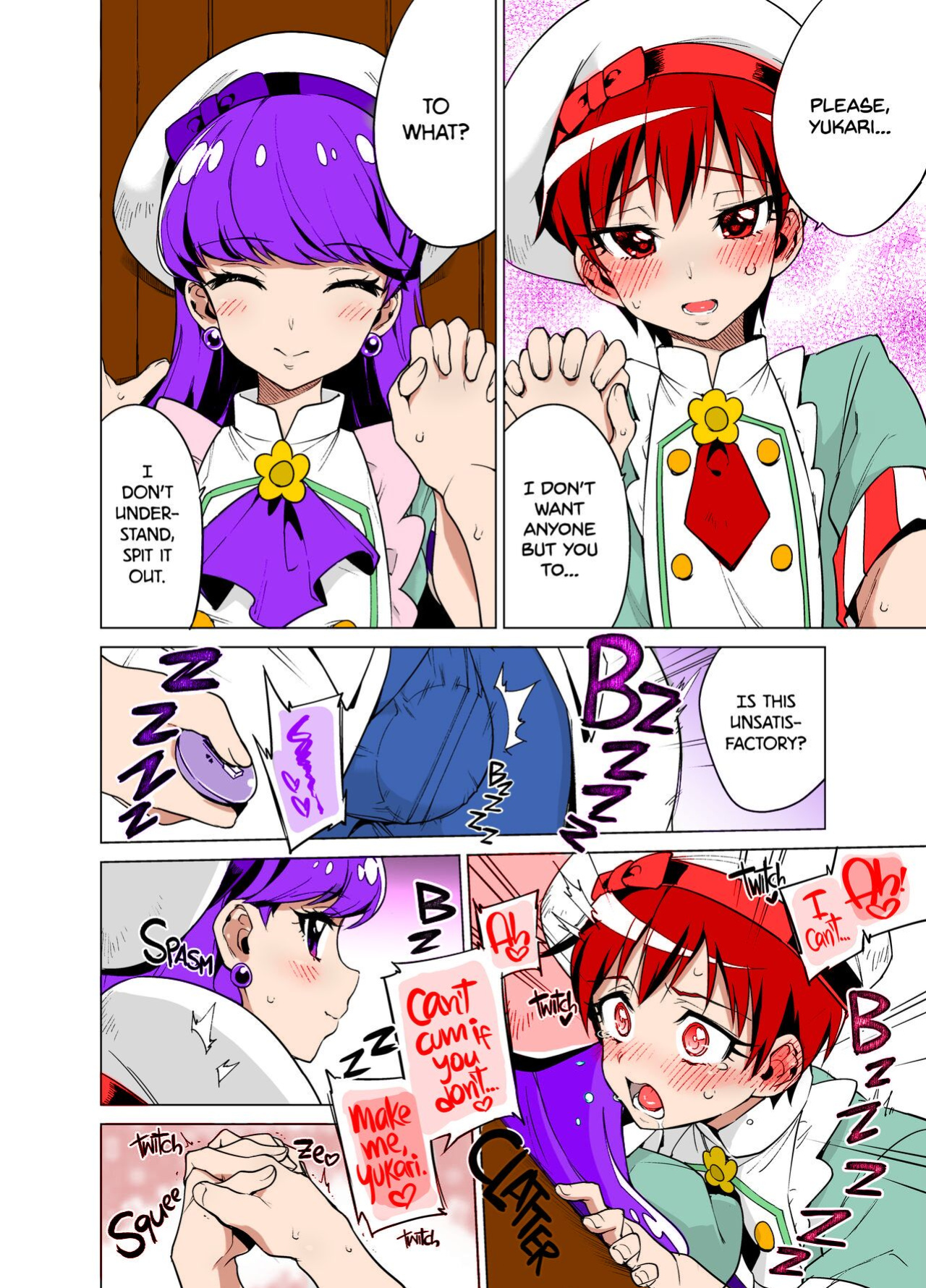 [Muchakai (Mucha)] Femme Tachi Boy Neko a la Mode | Feminine Top, Boyish Bottom a La Mode (Kirakira PreCure a la Mode) (Colorized)