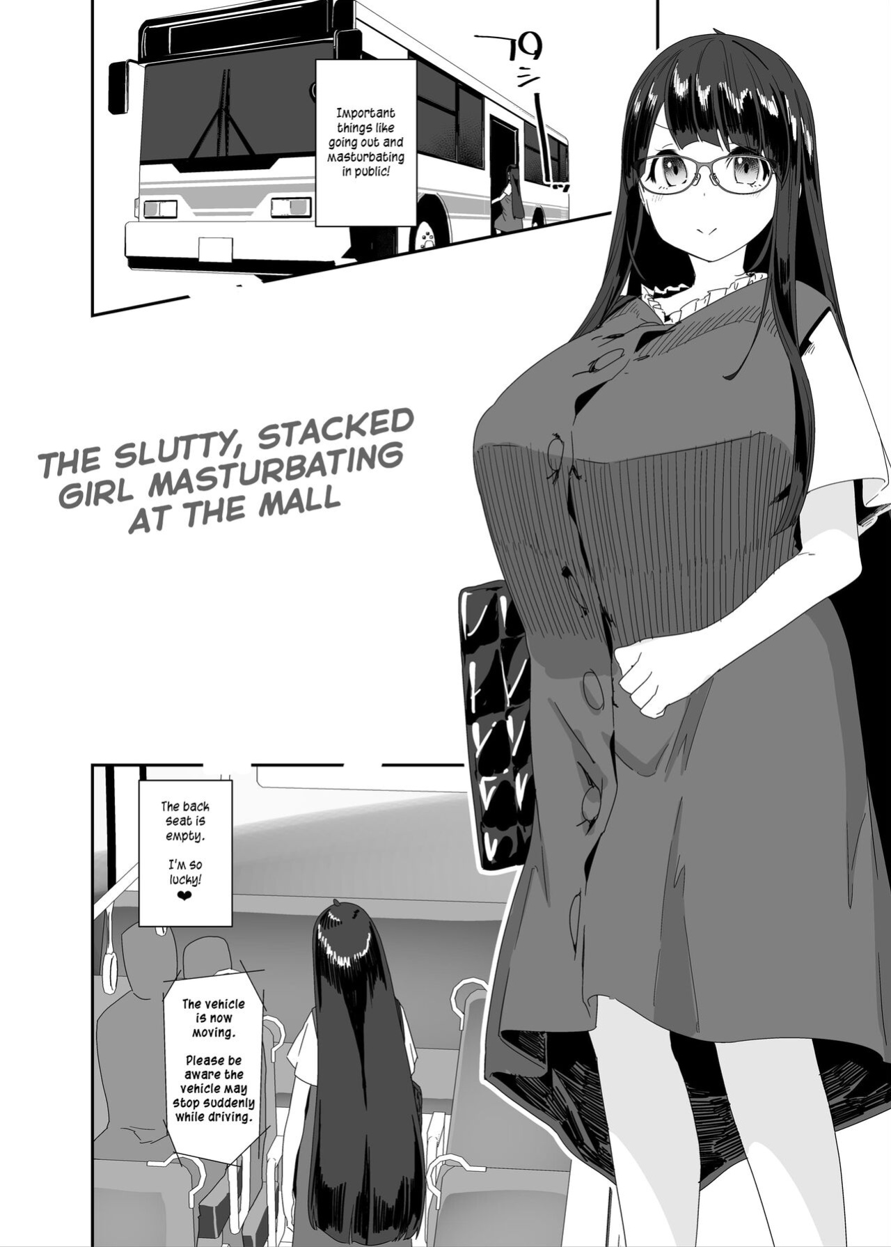 [Condiment Moderately (Maeshima Ryou)] Dosukebe Kyonyuu Joshi ga Shopping Mall made Odekake Onanie Suru Hanashi [PurpleSun]
