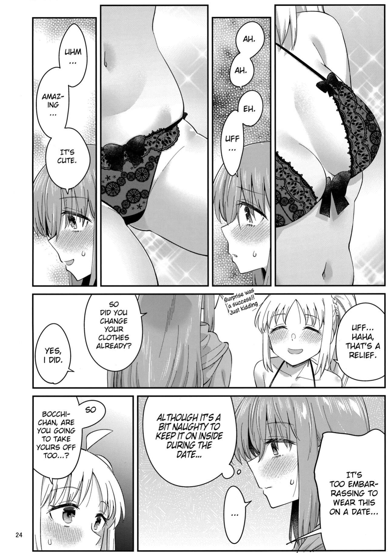 (C103) [Surface Tension (Orikuchi Hirata)] Netsu o Mazete Shin o Tokashite | Melting your Heart in Heat (Bocchi the Rock!) [Scansvita Works]