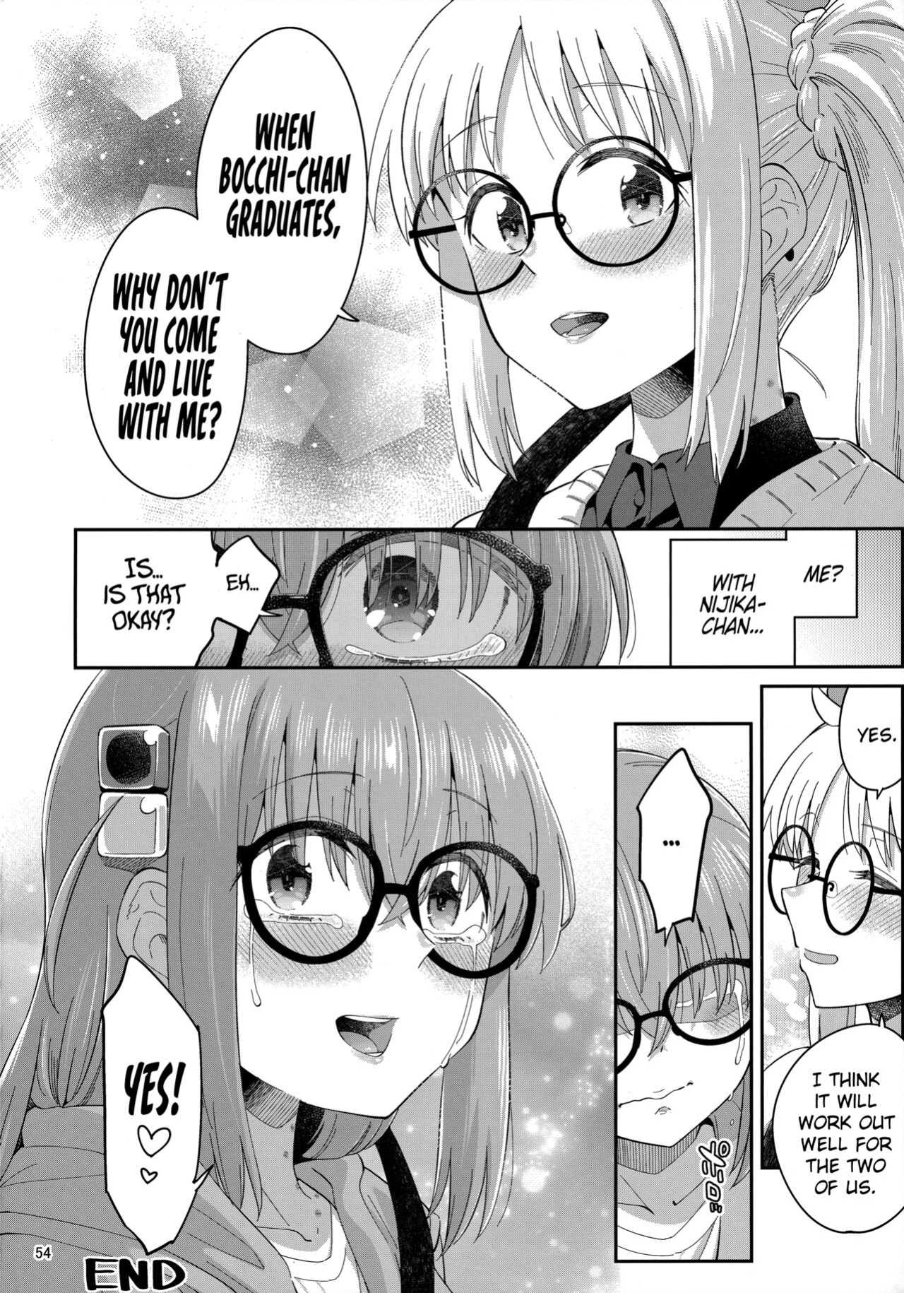 (C103) [Surface Tension (Orikuchi Hirata)] Netsu o Mazete Shin o Tokashite | Melting your Heart in Heat (Bocchi the Rock!) [Scansvita Works]