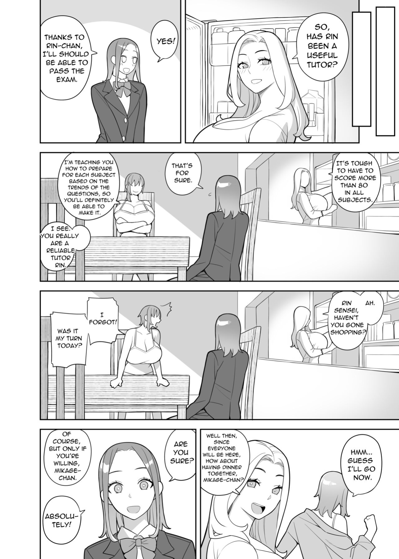 (C103) [Sangeriya (Hidarikiki)] Tomodachi to Sono Haha Oya ni Semarareru Hanashi | A story about a friend and her mother coming on to me