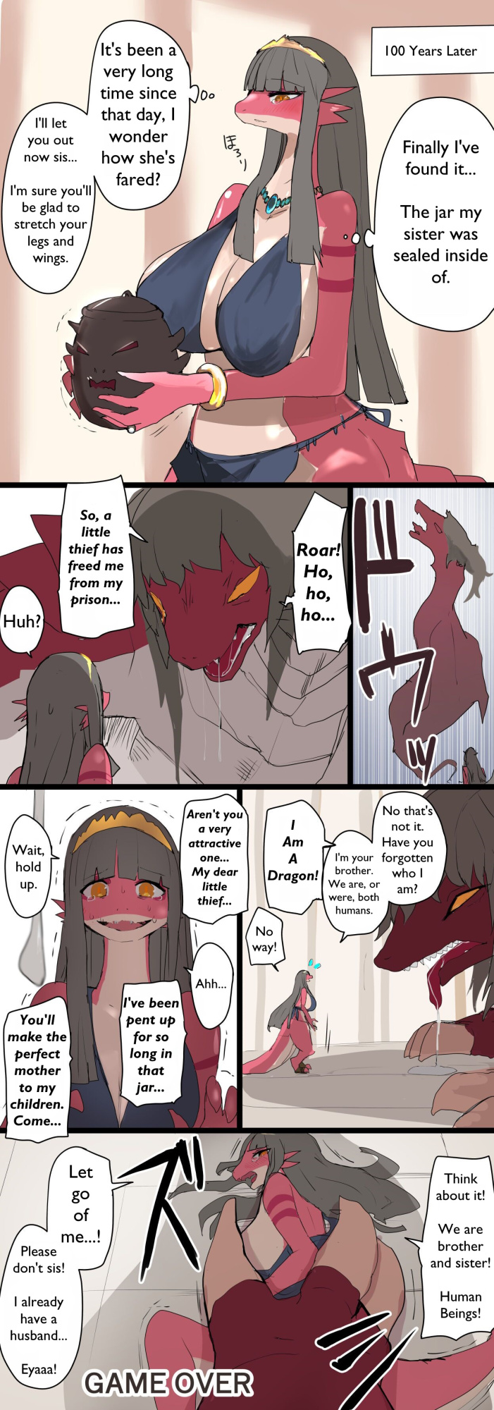 [kojika] Transformed Brother And Sister Trapped In An Isekai [english]