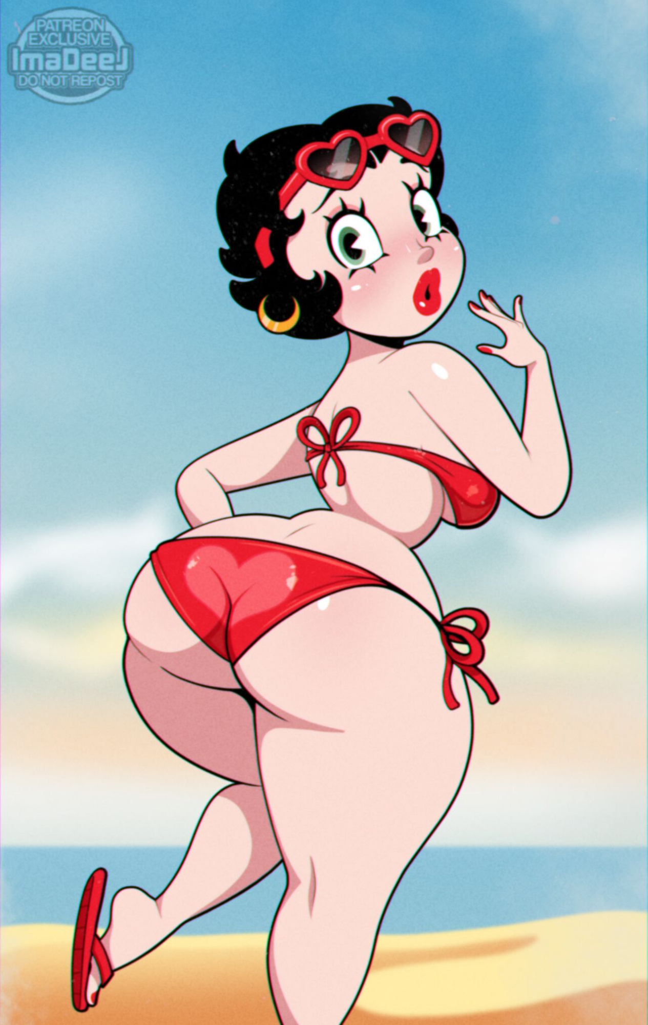 [ImaDeeJ] Sun's Out, Buns Out (Betty Boop, Roger Rabbit)