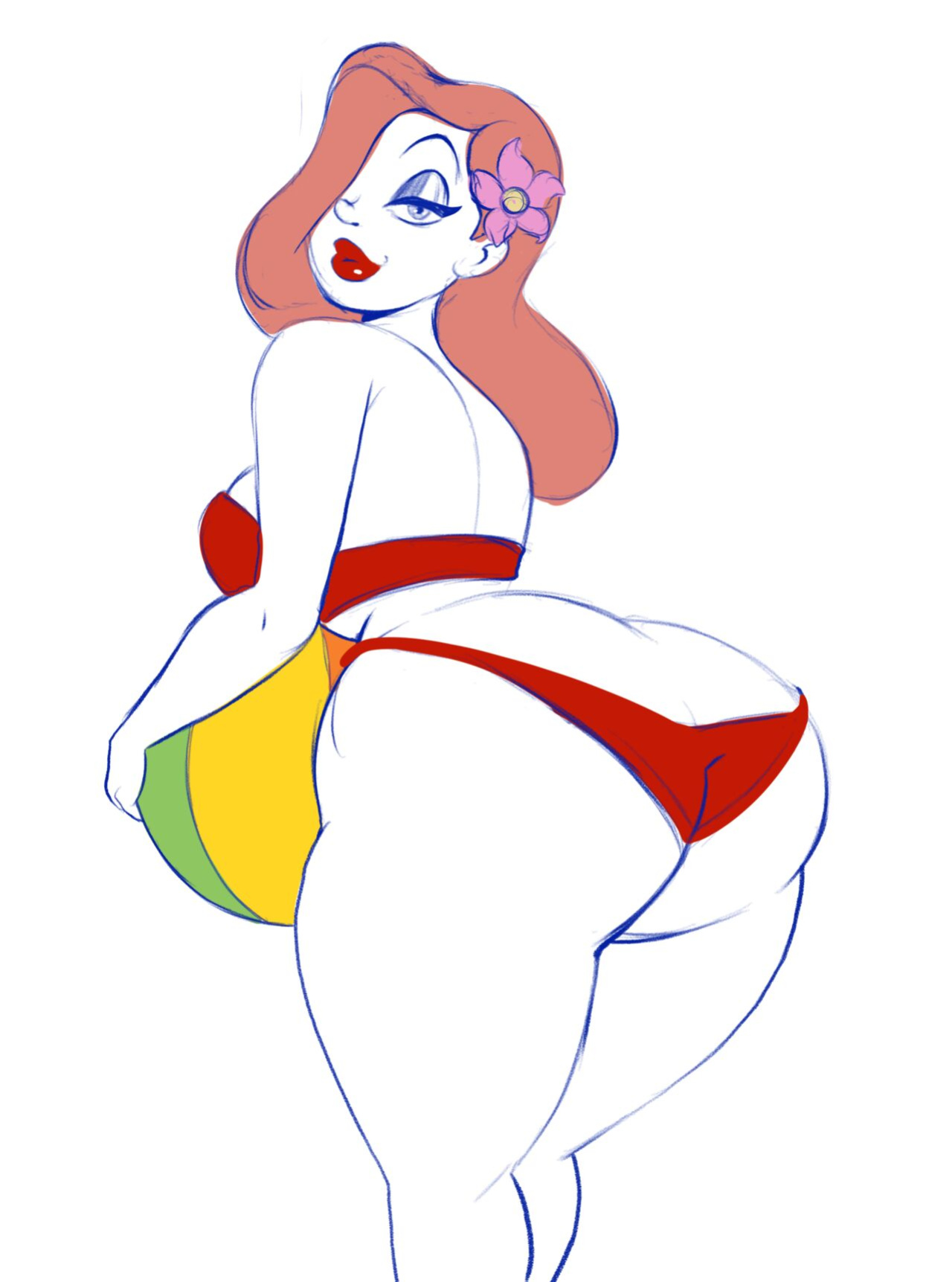 [ImaDeeJ] Sun's Out, Buns Out (Betty Boop, Roger Rabbit)