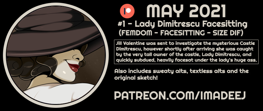 [ImaDeeJ] Lady Dimitrescu Facesitting (Resident Evil)