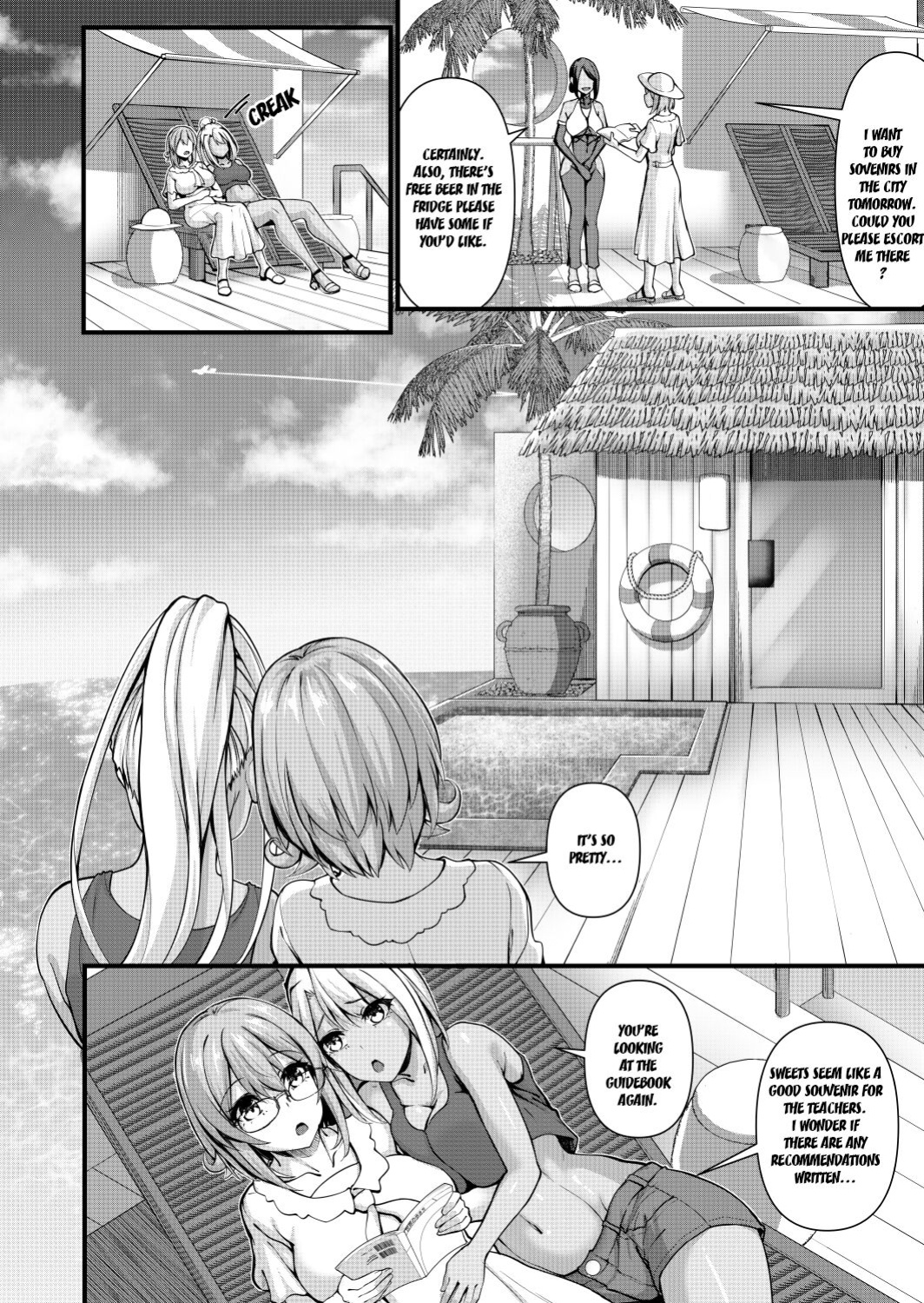[Ginger.L]Futanari Gym Shhokuin-chan x Majime Koukou Kyoushi-chan 4 - Futanari Gym Employee x Serious Highschool Teacher 4