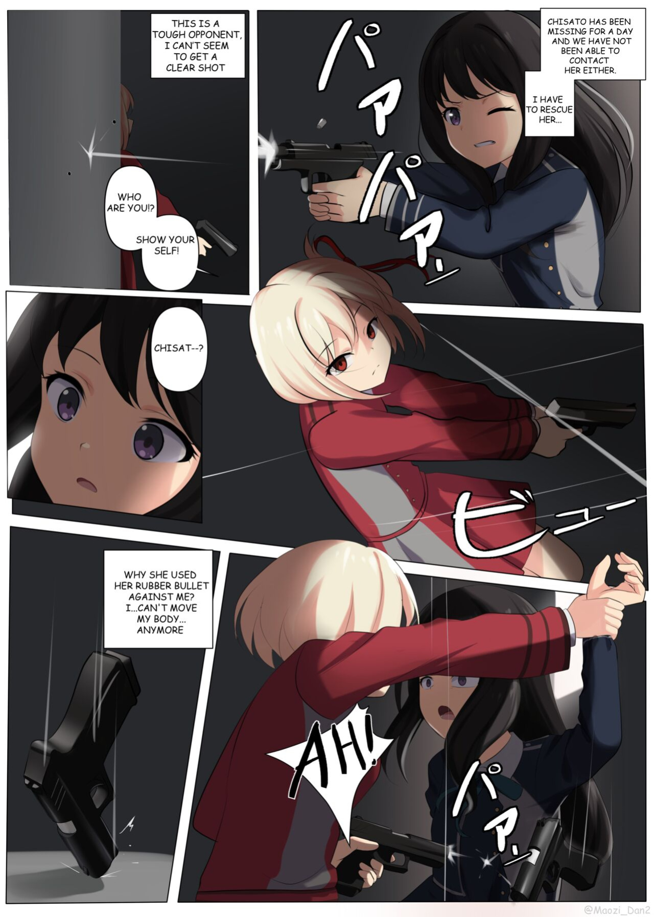 [Maozi Dan] LycoReco gets hypnotized (Lycoris Recoil)