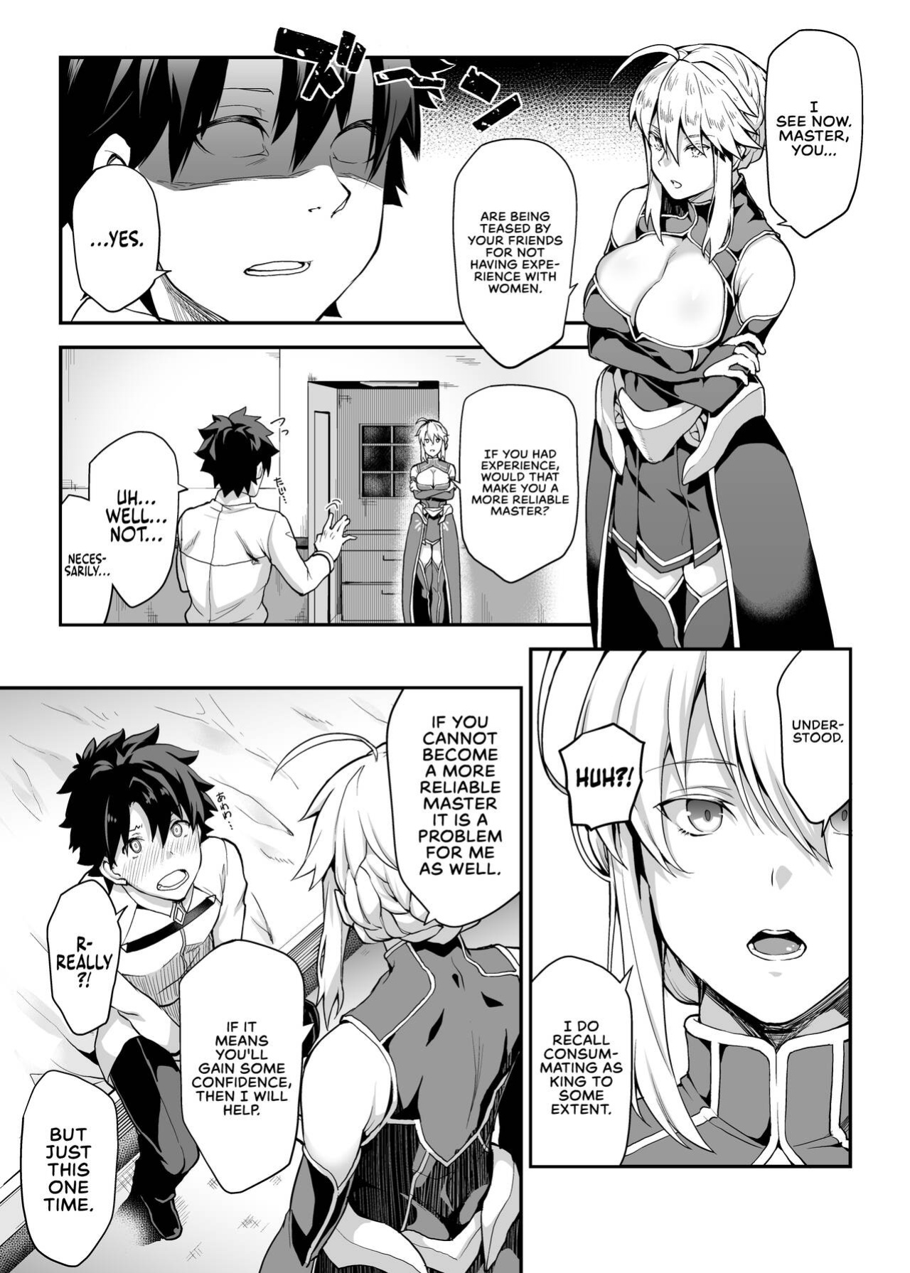 [STANKY (yozo)] Kishiou no Kimochi Ii Ana | The King of Knights' Sweet Hole (Fate/Grand Order) [Kenren]