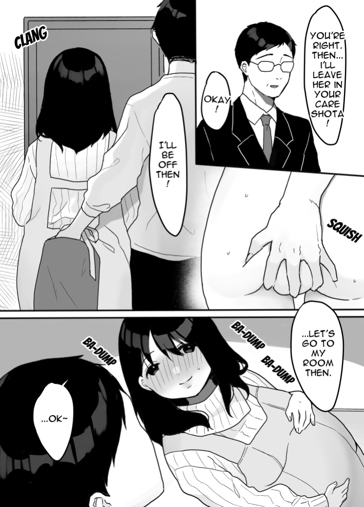 [Uramitsu] Gibo no Kowaku ~Atarashii Okaa-san~ | Seduced by My Step-Mom -My New Mom- [Carl]