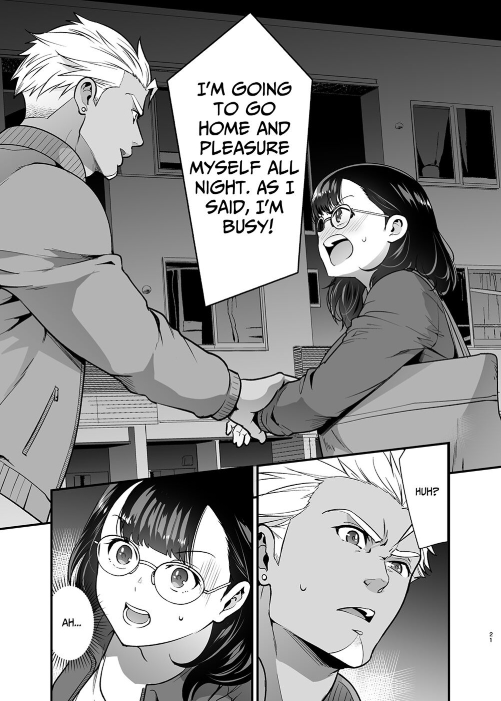 [Jewelry Box (Tamaki Nao)] Seiyoku o Moteamasu Jimi de Nekura na Watashi ga Gatenkei Joushi ni Taberareru 3-kakan | Gloomy Normie with Pent-up Lust gets Devoured by her Blue-collar Boss for THREE DAYS [Iyarashii Josei]